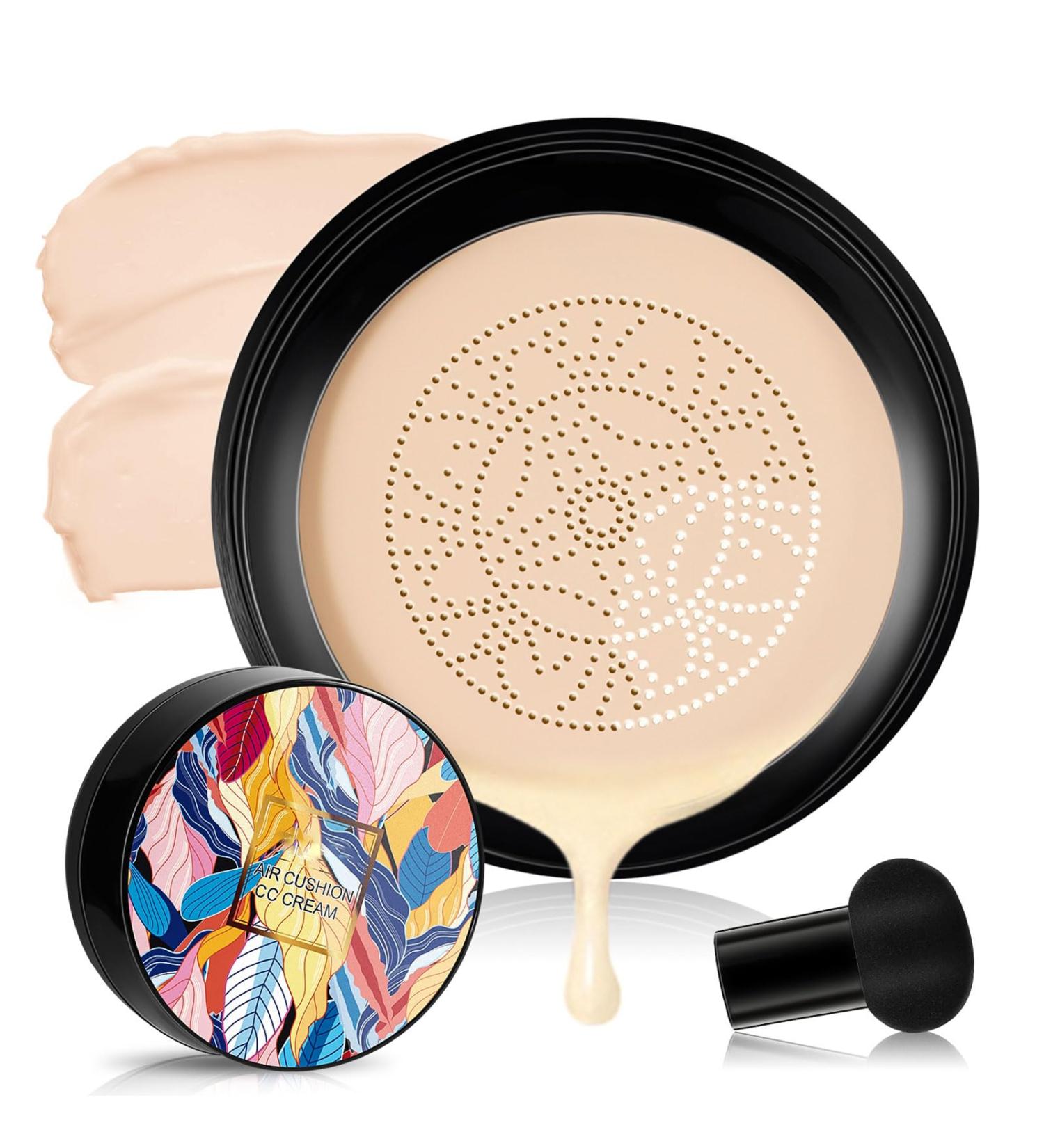 Generic 2024 New Mushroom-Head Air Cushion CC Cream BB Cream Makeup Moisturizing Concealer Long-Lasting Matte Waterproof Moisturizing Concealer CC Cream (Natural Skin #2) - Buy Online on GoSupps.com