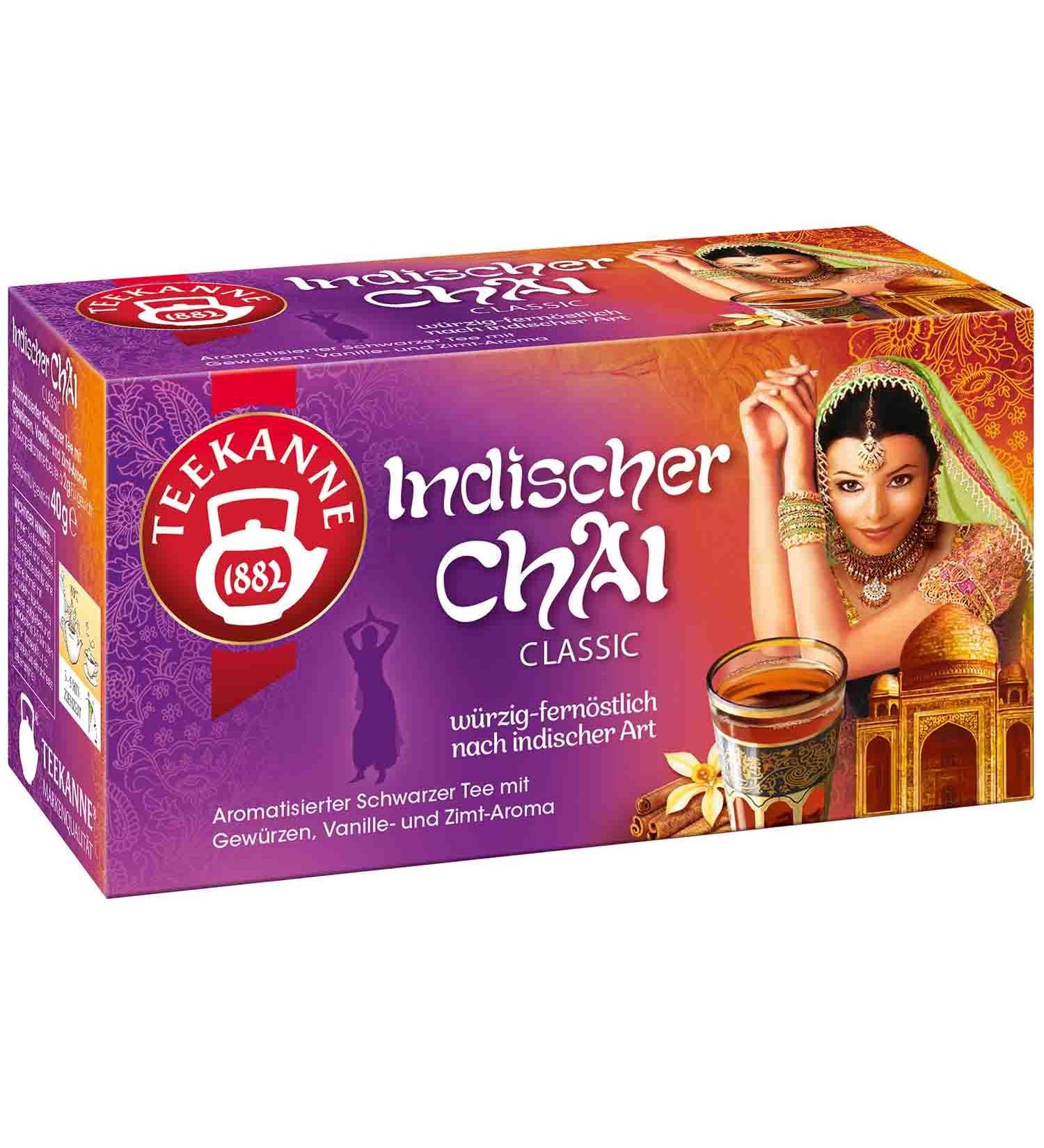 TEEKANNE Gew rztee Indischer Chai/6577 Inh. 20x 2 00 g