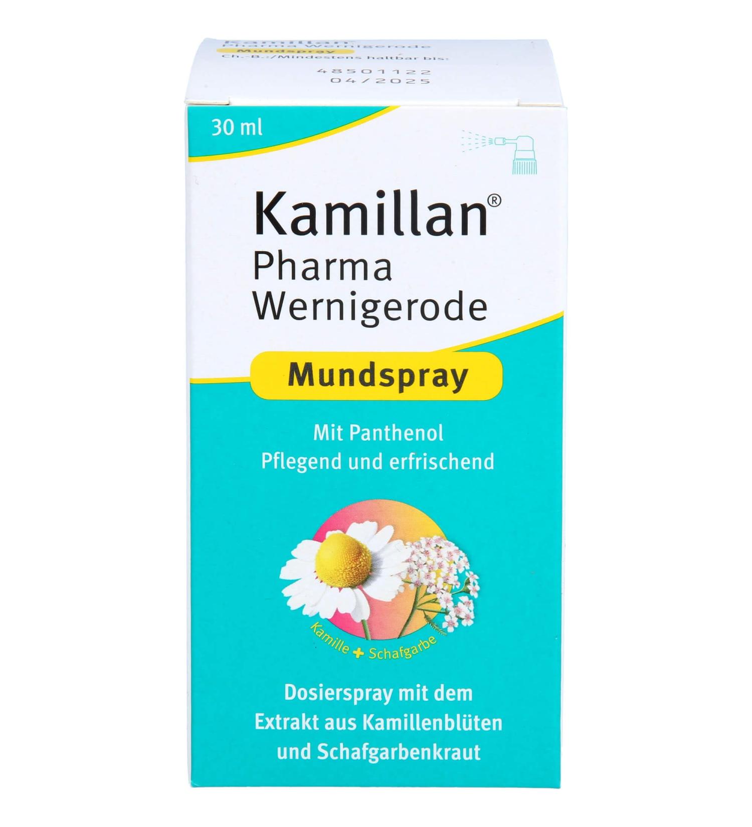 Kamillan Mouth Spray - Soothing Oral Care for Fresh Breath | Fast International Shipping - Buy Online on GoSupps.com