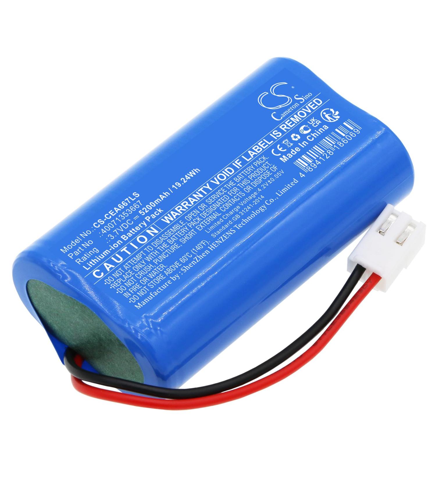 Battery Replacement for Eaton 19821 GUIDELED Outdoor Wallet & CRYSTALWAY - Compatible with 40071354879 40071353667 40071354590 - International Shipping Available - Buy Online on GoSupps.com