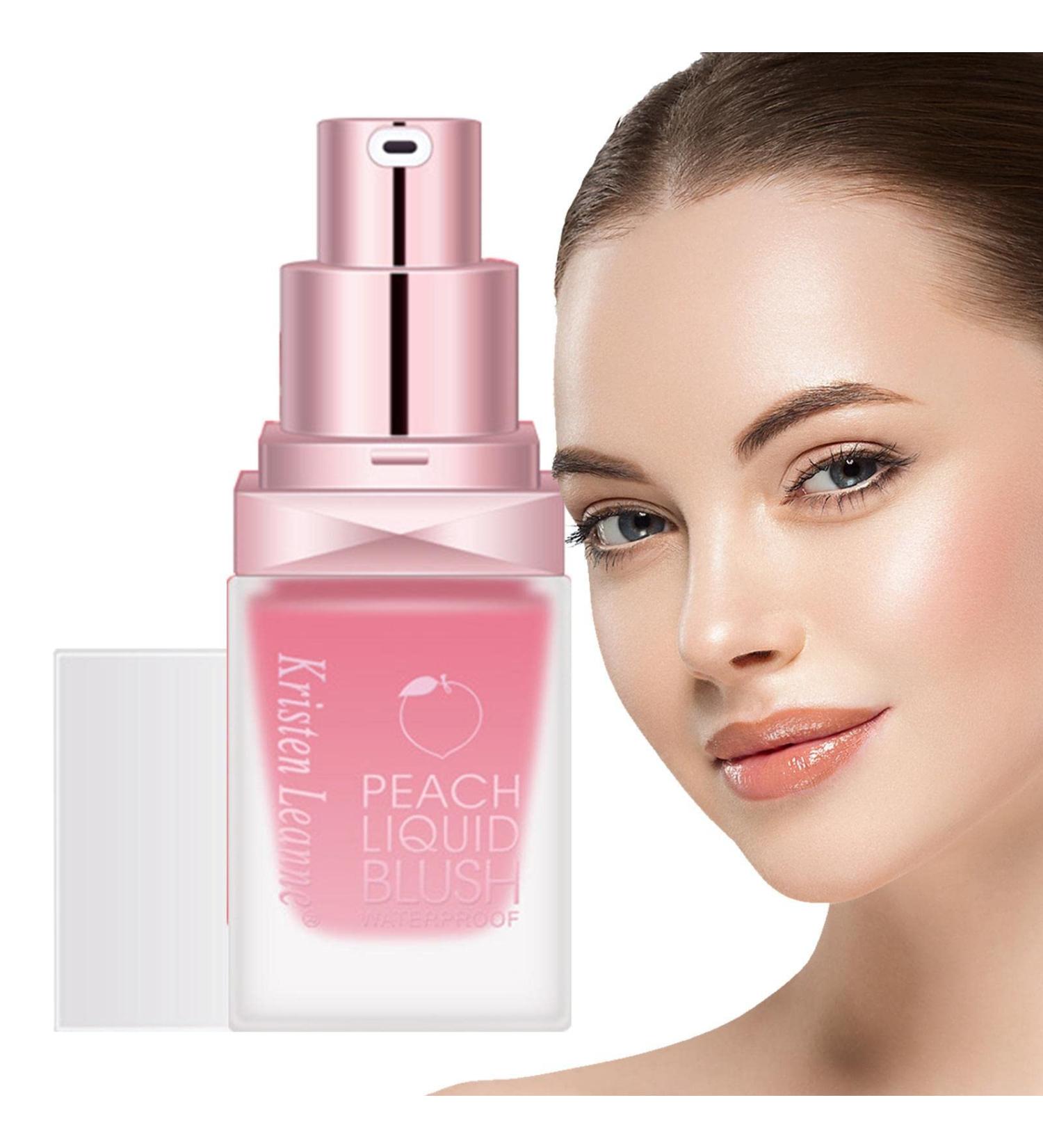 Face Liquid Blush 18ml Cream Face Blush Natural Look Face Blush Waterproof Long Lasting Blush Blusher Sticks for Cheeks Dewy Finish 5# - Buy Online on GoSupps.com