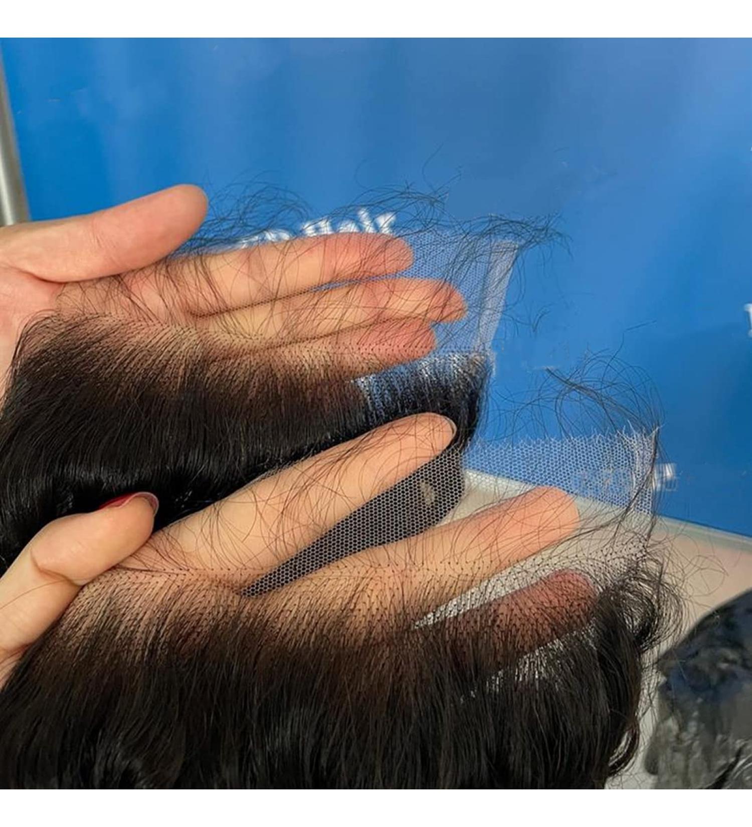 BEEOS 5x5 Skinlike Real HD Lace Closure - Invisible Swiss HD Lace, Pre-plucked Hairline, 12A Virgin Human Hair, Natural Black 16 Inch - Buy Online on GoSupps.com