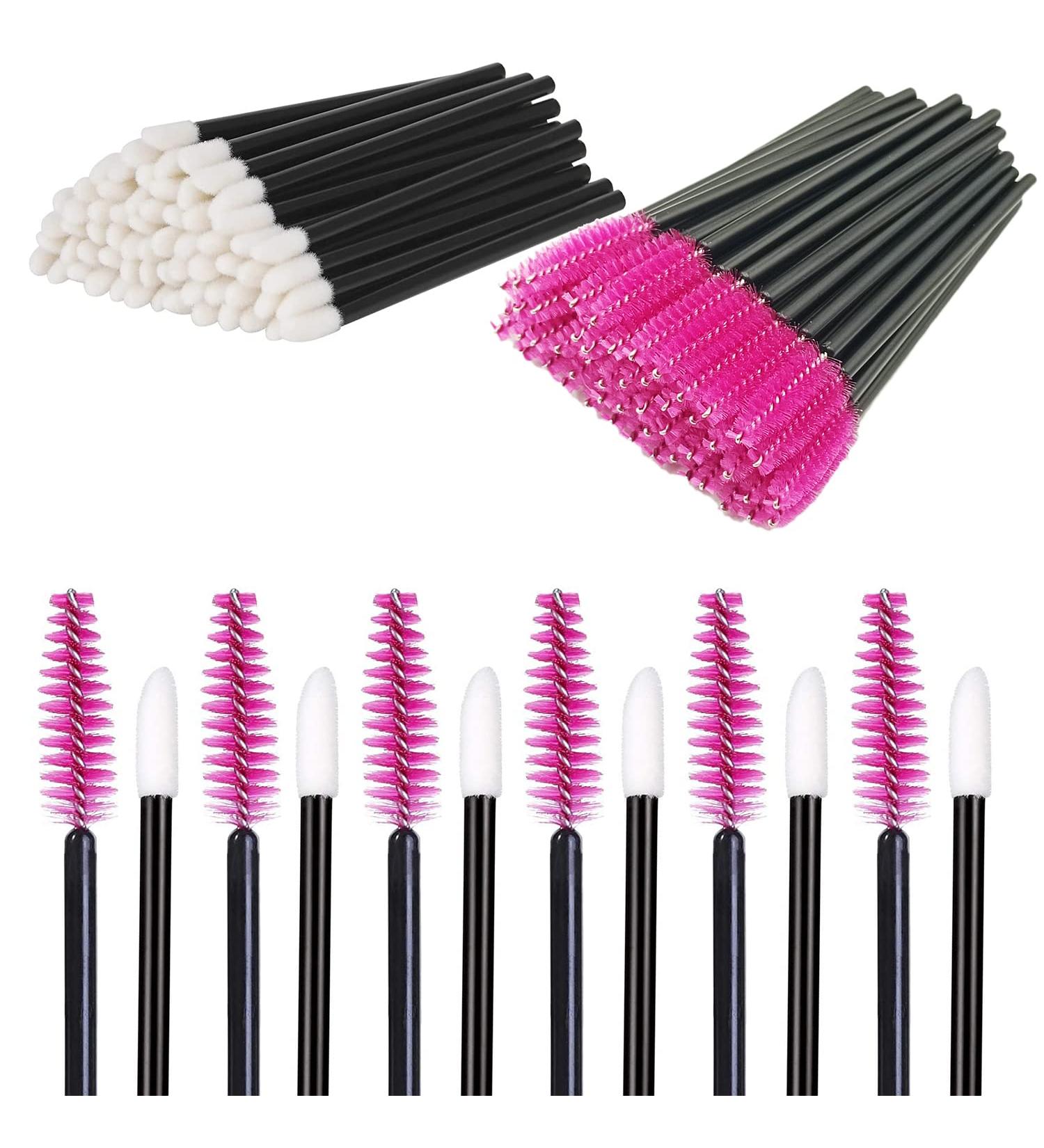 200pcs Disposable Lip & Mascara Wands | Makeup Applicators for Lip Gloss & Eyelash Care - Perfect for Professionals & At-Home Use - Buy Online on GoSupps.com