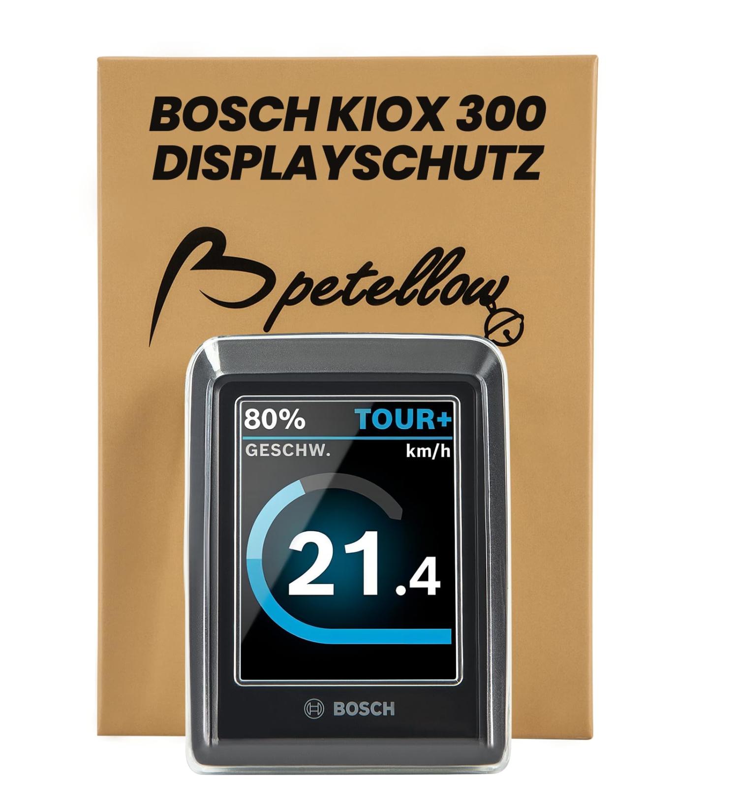 Petello Protective Cover for Bosch Kiox 300 Display | Transparent e-Bike Screen Protection Against Scratches & Bumps - Buy Online on GoSupps.com