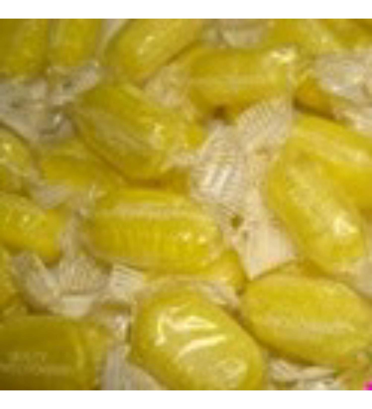 Roch Sweets Rhubarb and Custard Hard Boiled Fruity Sweets Wrapped Traditional red Yellow (400g) Fruity 400g