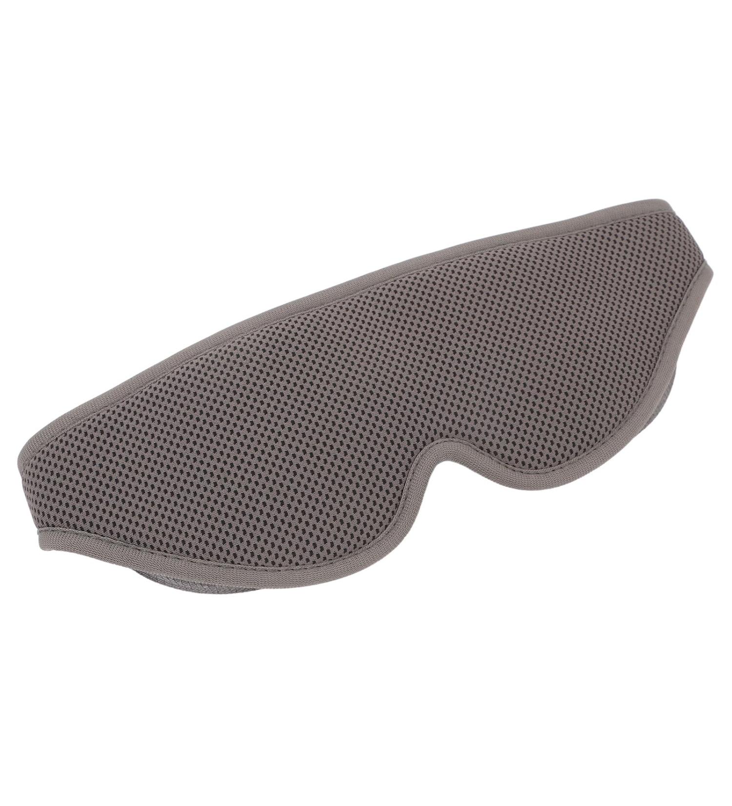 3D Contoured Sleeping Eye Cover Block Out Light Comfortable Breathable V-Shaped Nose Design for Meditation Traveling Napping with Wide Eye Space Relieves Headaches - Buy Online on GoSupps.com