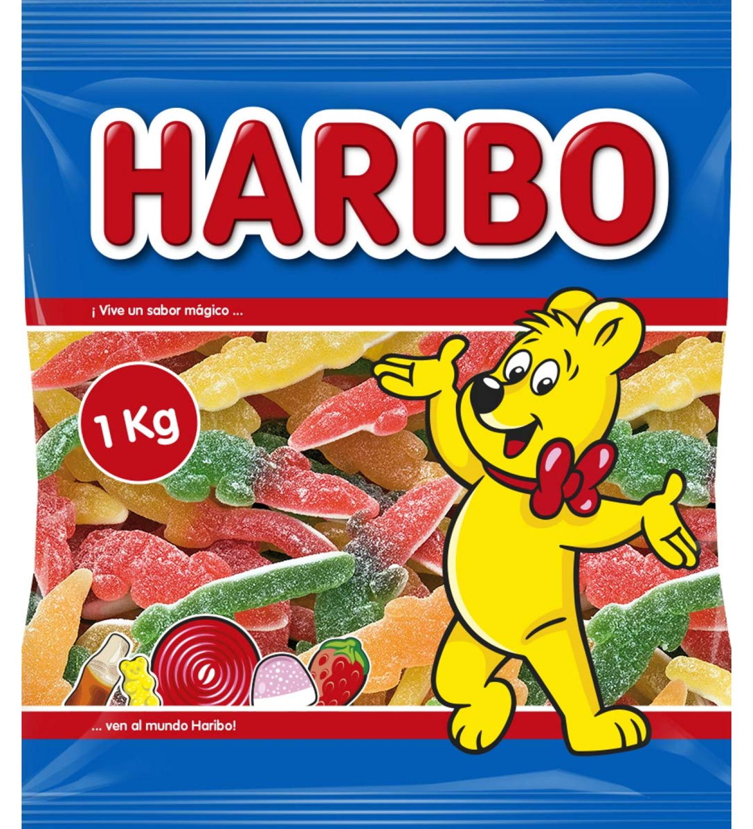  HARIBO Haribo Yacare Sugar (1kg) - Buy Online on GoSupps.com