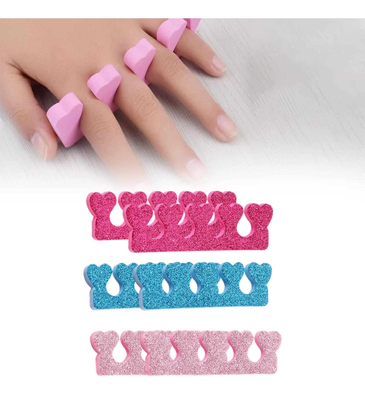 Plabbdpl 3 Pairs Soft Foam Toe Spreaders - Toe Separators & Finger Divider Set for Perfect Pedicure & Manicure - Ideal for Men & Women - Buy Online on GoSupps.com
