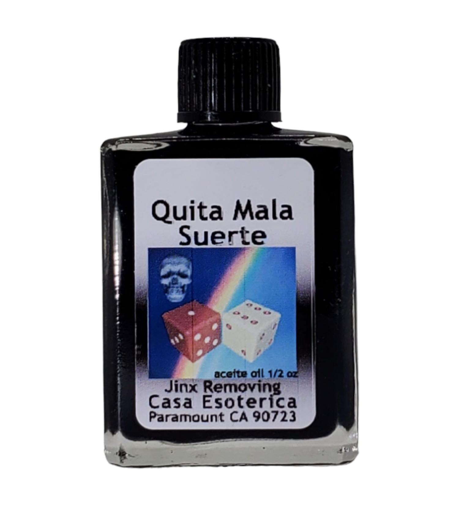 Jinx Removing Oil (Quita Mala Suerte Aceite) Jinx Removing Oil - Spiritual Cleansing - Remove Negative Energy & Blockages for Success-0.5 FL OZ (3 Pack) - Buy Online on GoSupps.com