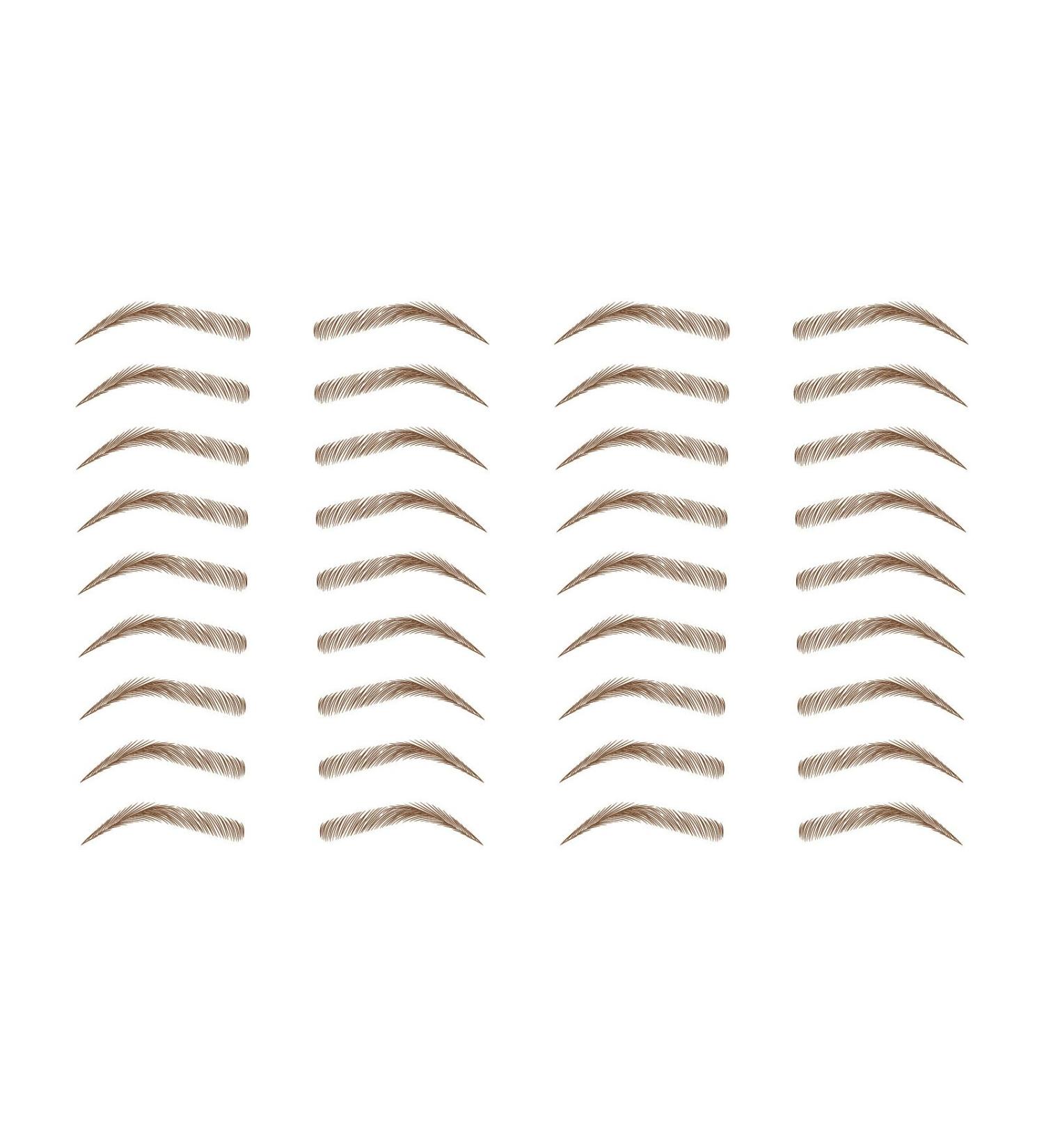 twcrvil Easy To Apply Eyebrows Professional Accessories Authentic Makeup Products Tint For Eyebrows Multiple Styles To Choose Brown-13 2pcs - Buy Online on GoSupps.com