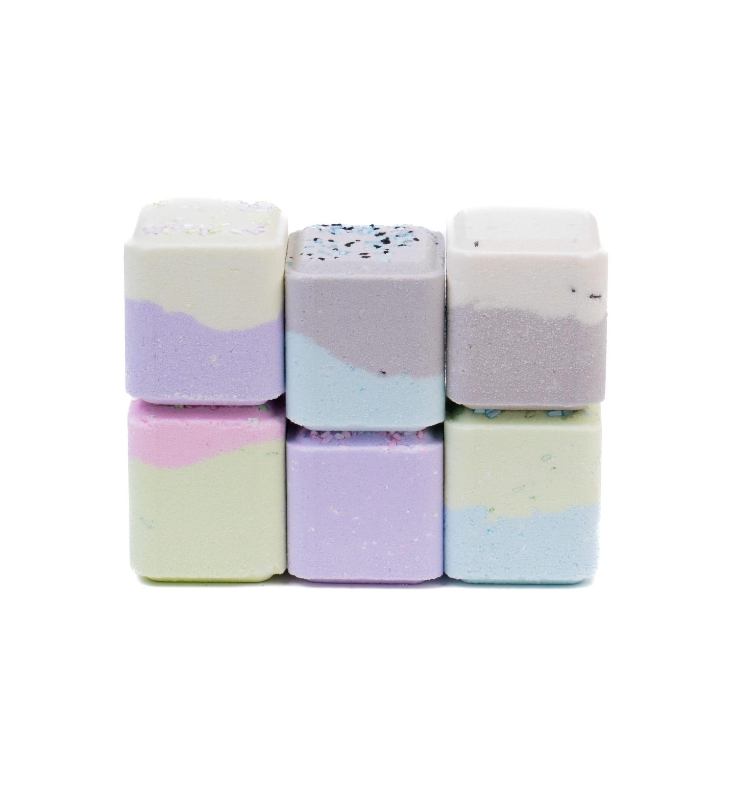 Large Handmade Shower Steamers 6 Pack - All Natural - Made in USA - 3-4oz Each - Breathe Lavender & Lemon Cedar & Orange Citrus Narcissist - Hidden Gem Soaps - Buy Online on GoSupps.com