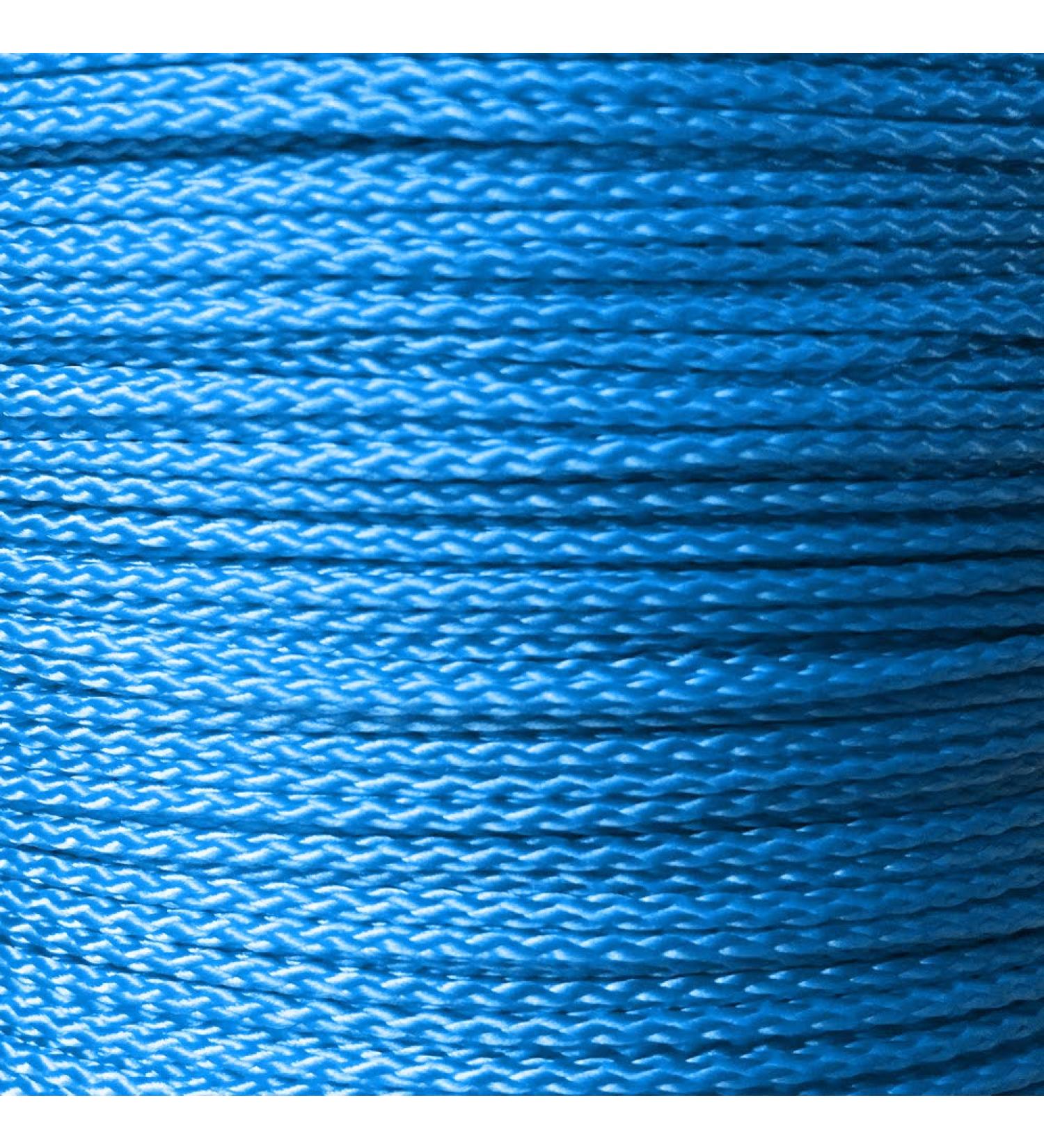 Pacifier chains PP cord | braided | 1.5 mm | blue 10m