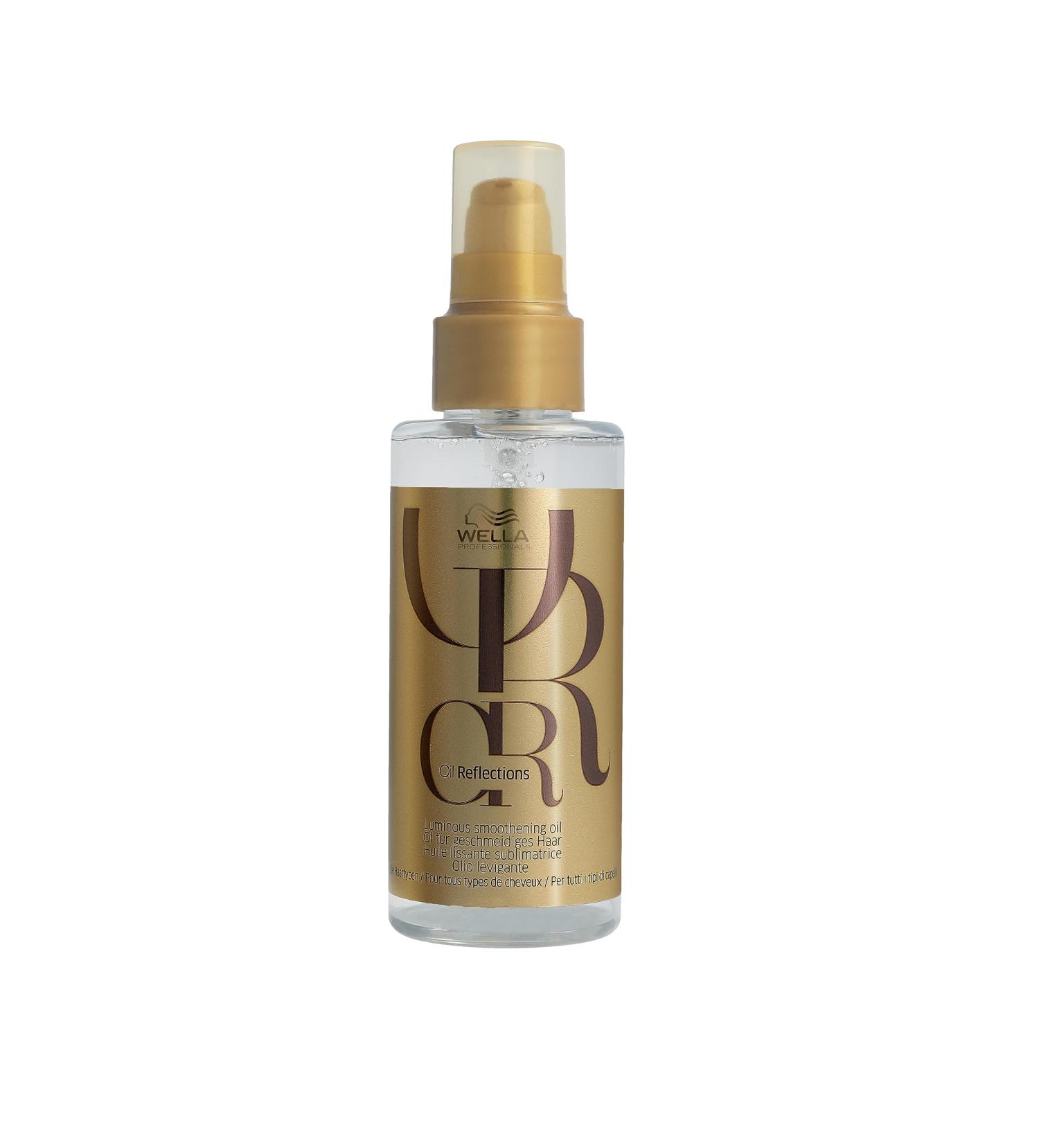 Wella Professionals Oil Reflections Hair Oil - Glossy, Smoothing Haircare for All Hair Types - Buy Online on GoSupps.com