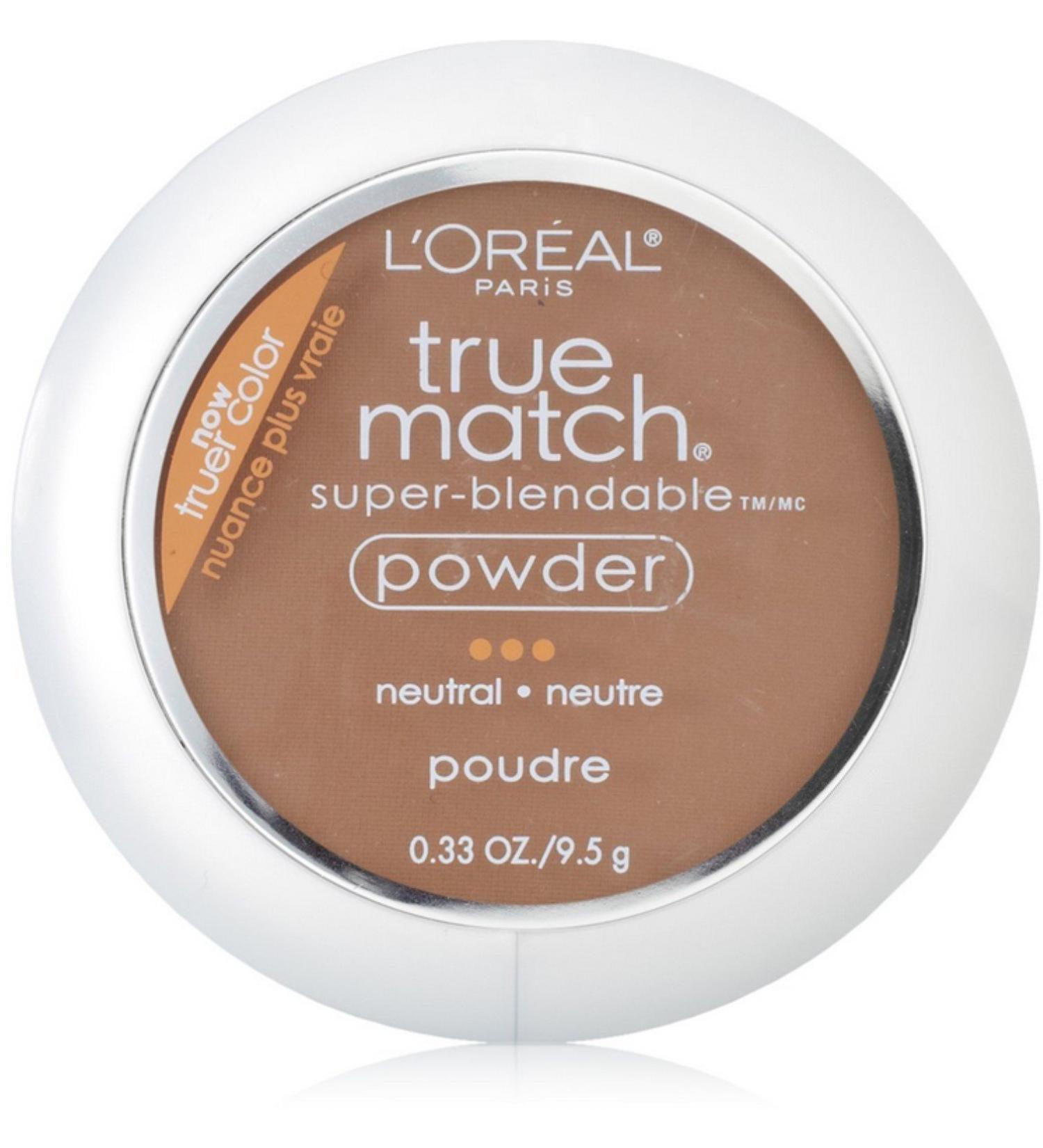 L'Oreal True Match Powder Cappuccino N8 0.33 oz (Pack of 2)