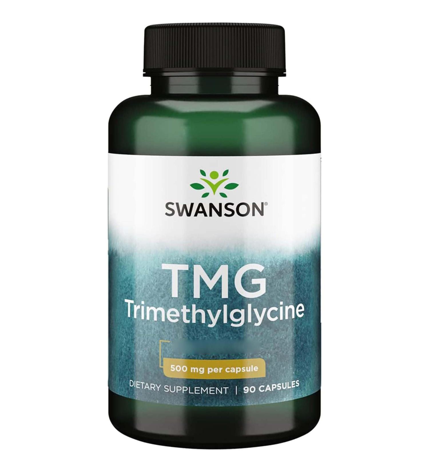 Swanson TMG Trimethylglycine 500mg 250 Capsules High Dosed Soy Free Gluten Free Non-GMO - Buy Online on GoSupps.com