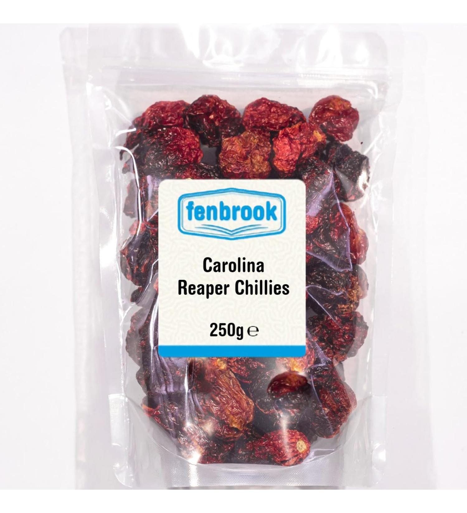 Carolina Reaper Chillies 250g by Fenbrook