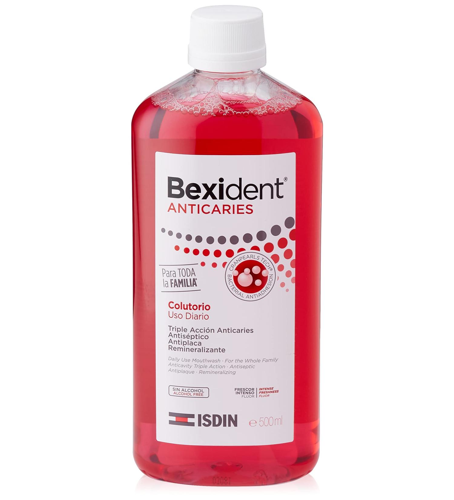 ISDIN Isdin BEXIDENT anti-caries COLUTORIO - 2 boxes of 500 ml - Total 1000 ml - Buy Online on GoSupps.com