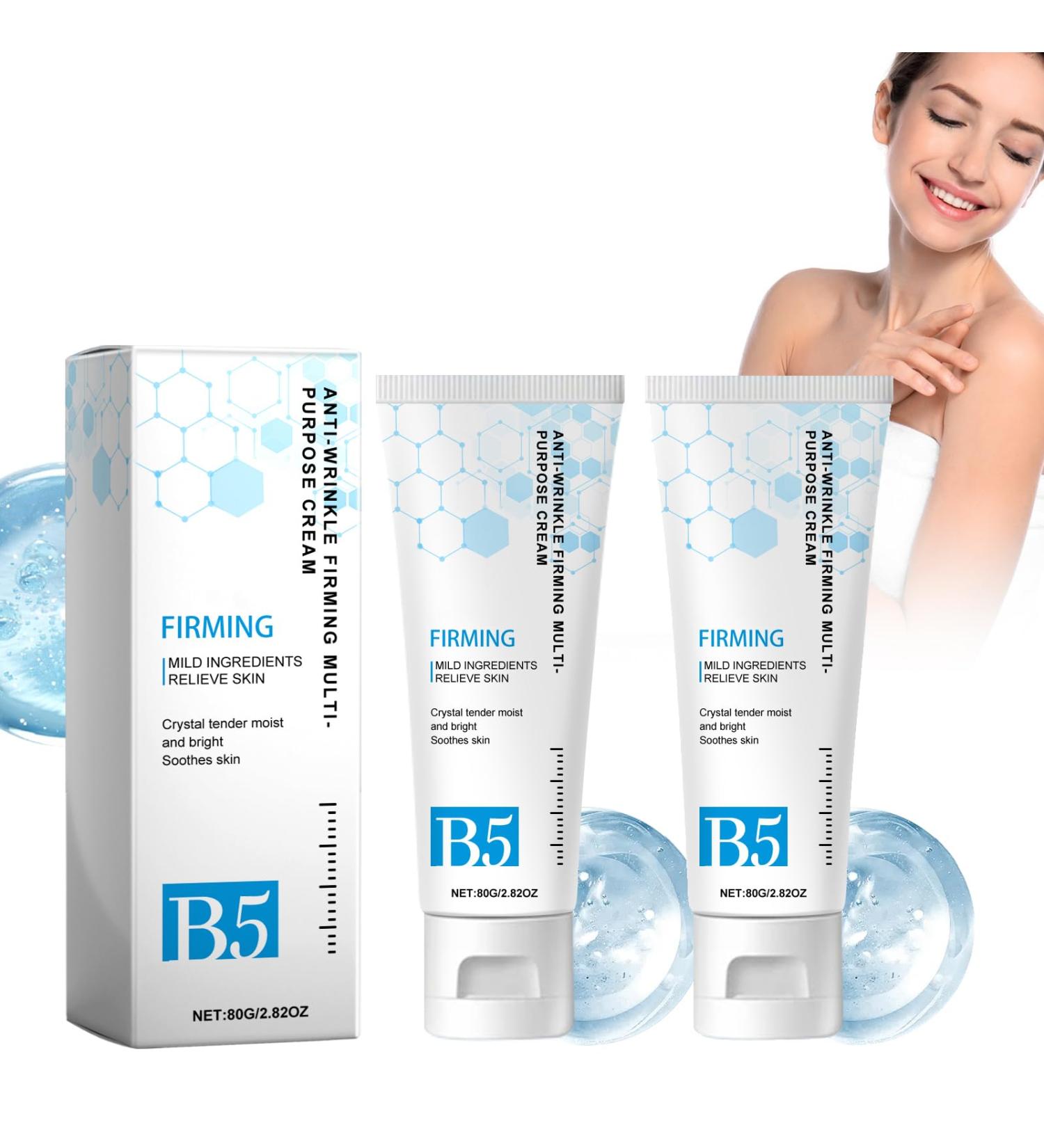  Nurvidis Body Moisturizer Body Moisturizer with Vitamin B5 Multi-Purpose Moisturizing Body Care Cream Body Care Cream Protects Skin and Strengthens the Skin Barrier 2 pcs - Buy Online on GoSupps.com