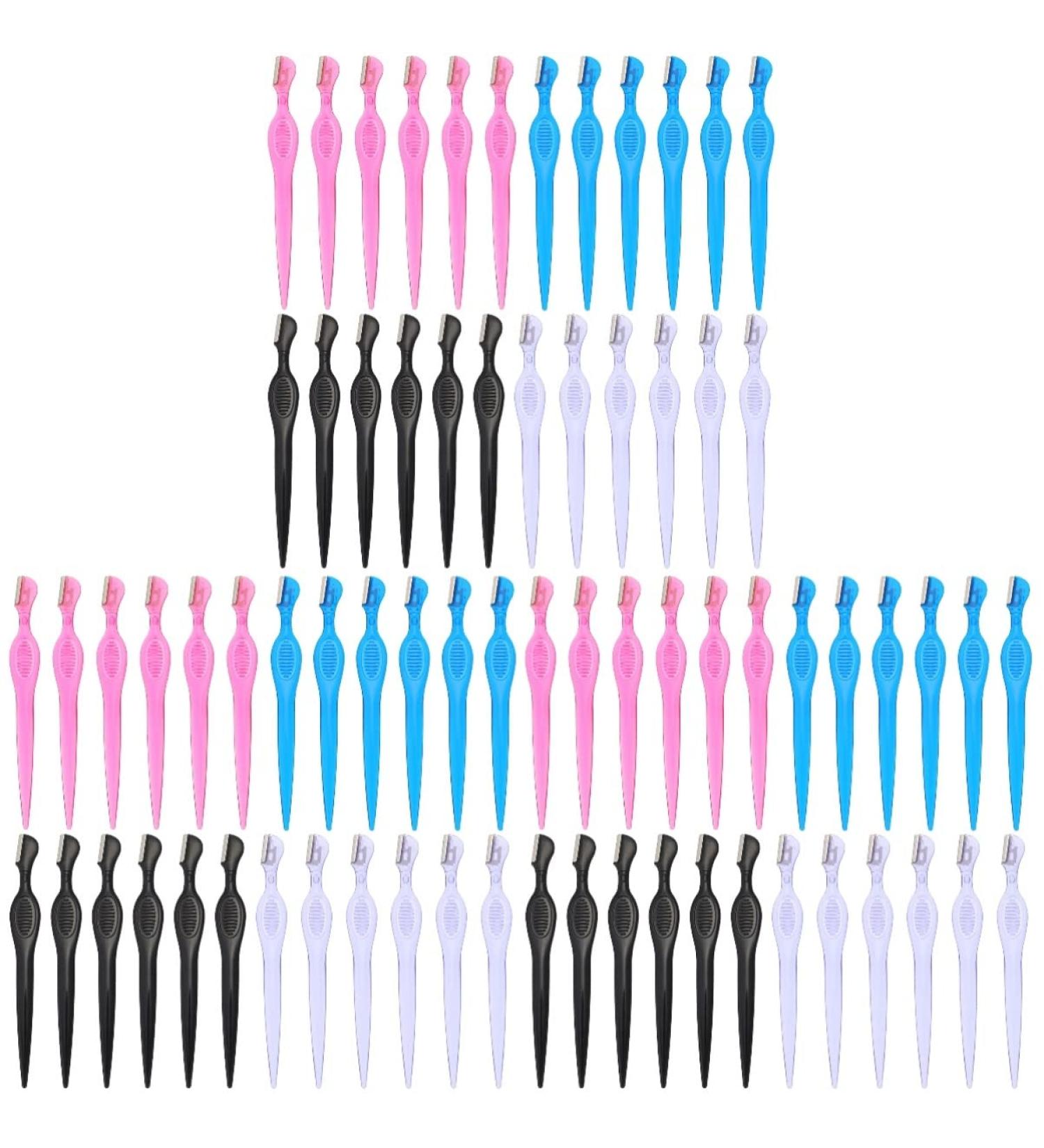 FOMIYES 72 STK Eyebrow Trimmer Kit - Stainless Steel Eyebrow Scissors & Shapers for Women - Facial Hair Remover & Grooming Tools - International Shipping Available - Buy Online on GoSupps.com