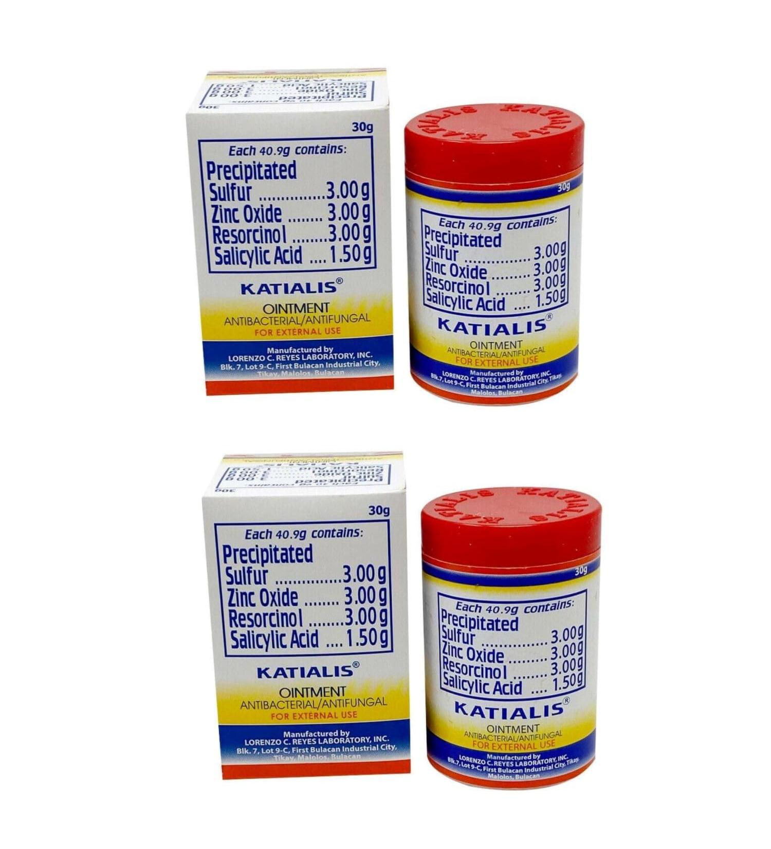 2 Jars Katialis Ointment 30g Each