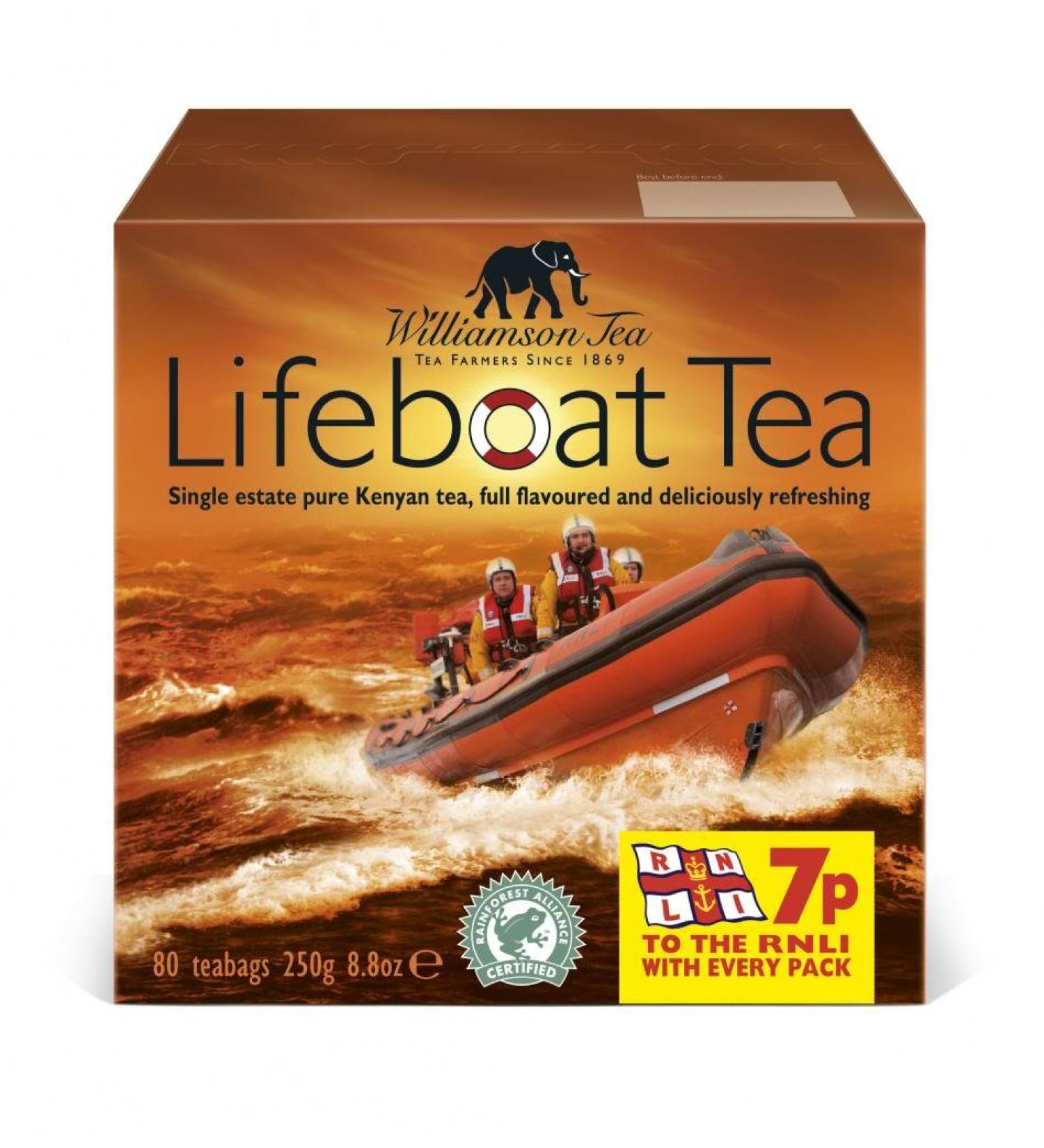 Williamson Tea Lifeboat Tea 80's