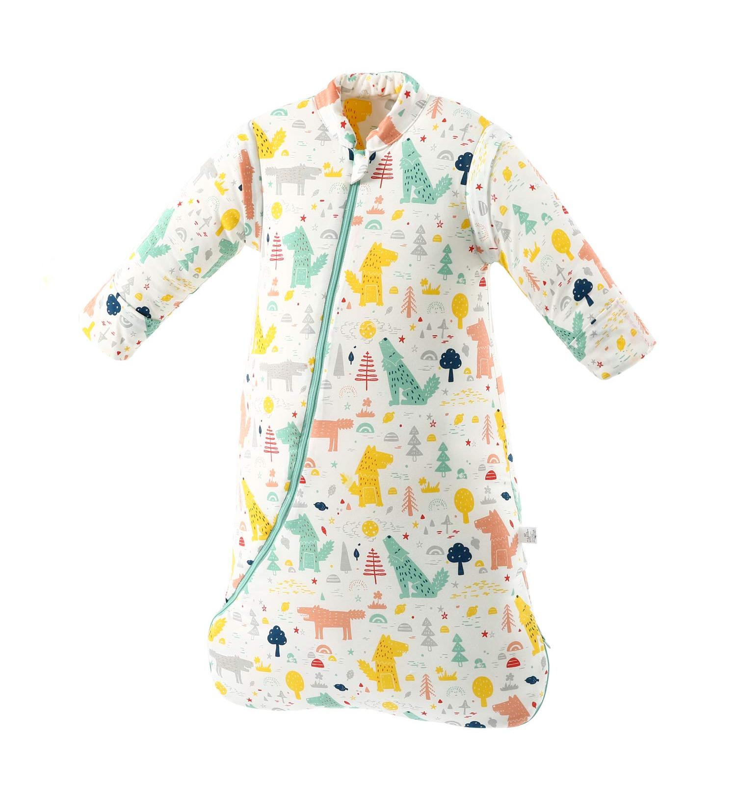 MIKAFEN Organic Cotton Baby Winter Sleeping Bag 3.5 Tog | Various Sizes | Birth to 4 Years Old - Buy Online on GoSupps.com