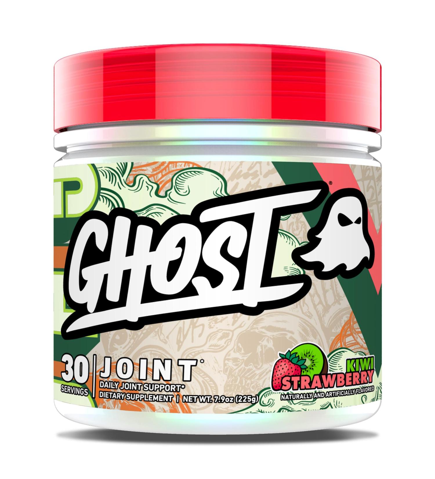 Buy GHOST Joint Supplement Kiwi Strawberry - Daily Joint Maintenance with Glucosamine Chondroitin & Curcumin | 30 Servings for Optimal Joint Support - Buy Online on GoSupps.com