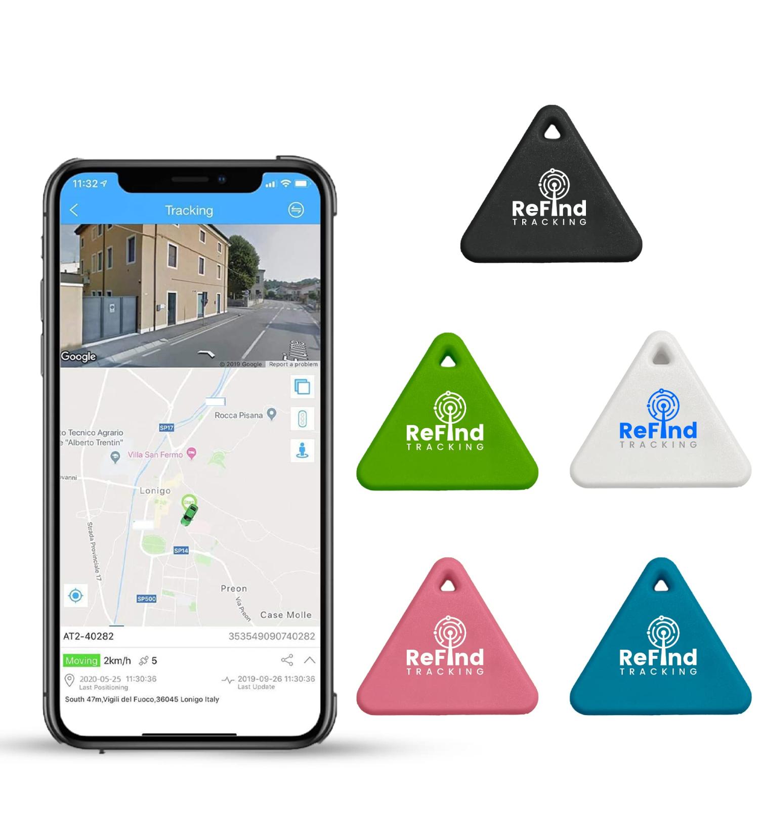 ReFind R3 Smart Tracker. Mini GPS Tag Live Tracking on Free App Bluetooth 5.0. Key Finder Tracker For Luggage Item Finder Dog & Cat Tracker. Compact AIR I TAG For iPhone Android Samsung (Black) - Buy Online on GoSupps.com