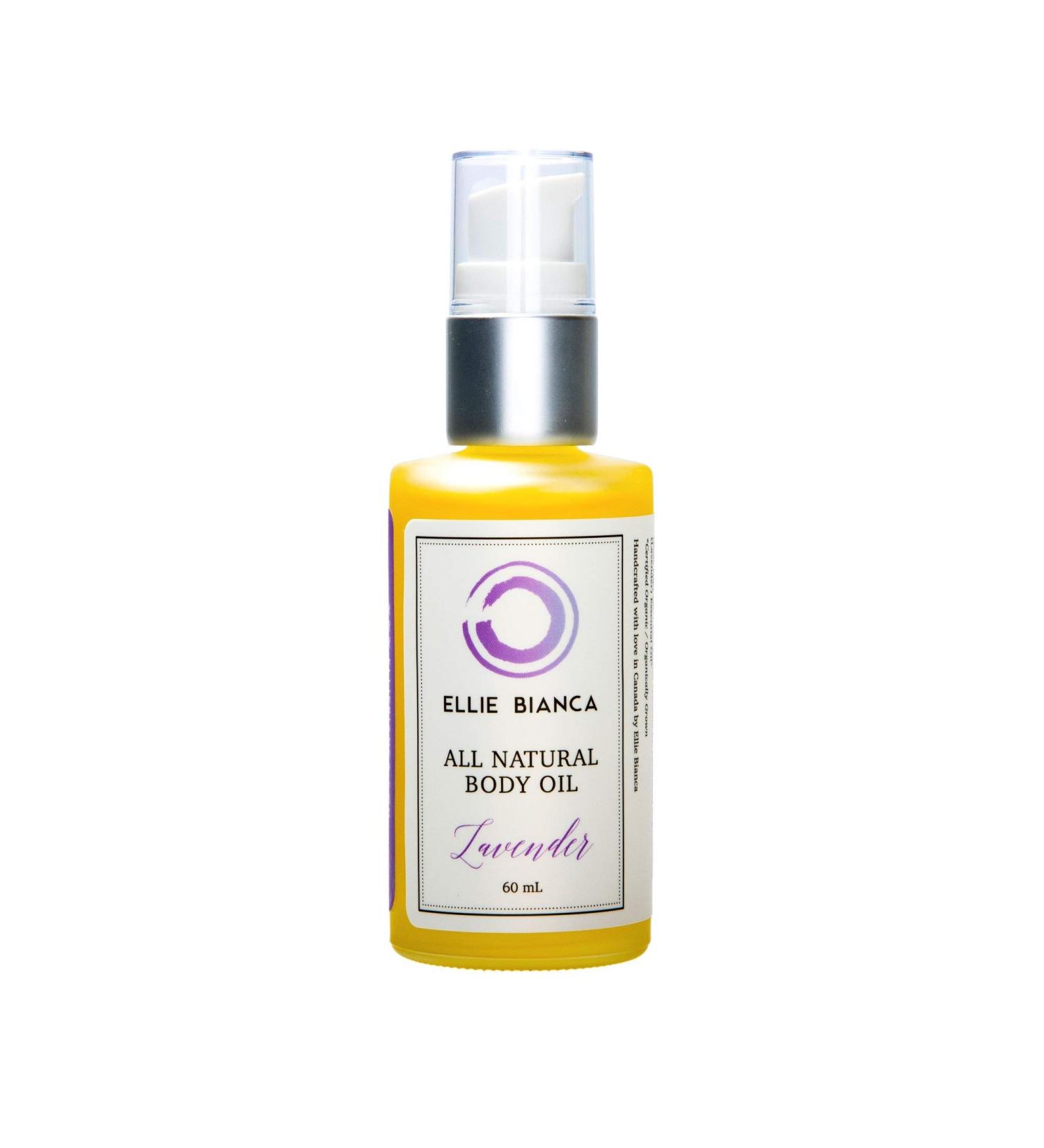 Buy Ellie Bianca Lavender Body Oil 60ml | Nourishing and Relaxing | International Shipping Available - Buy Online on GoSupps.com