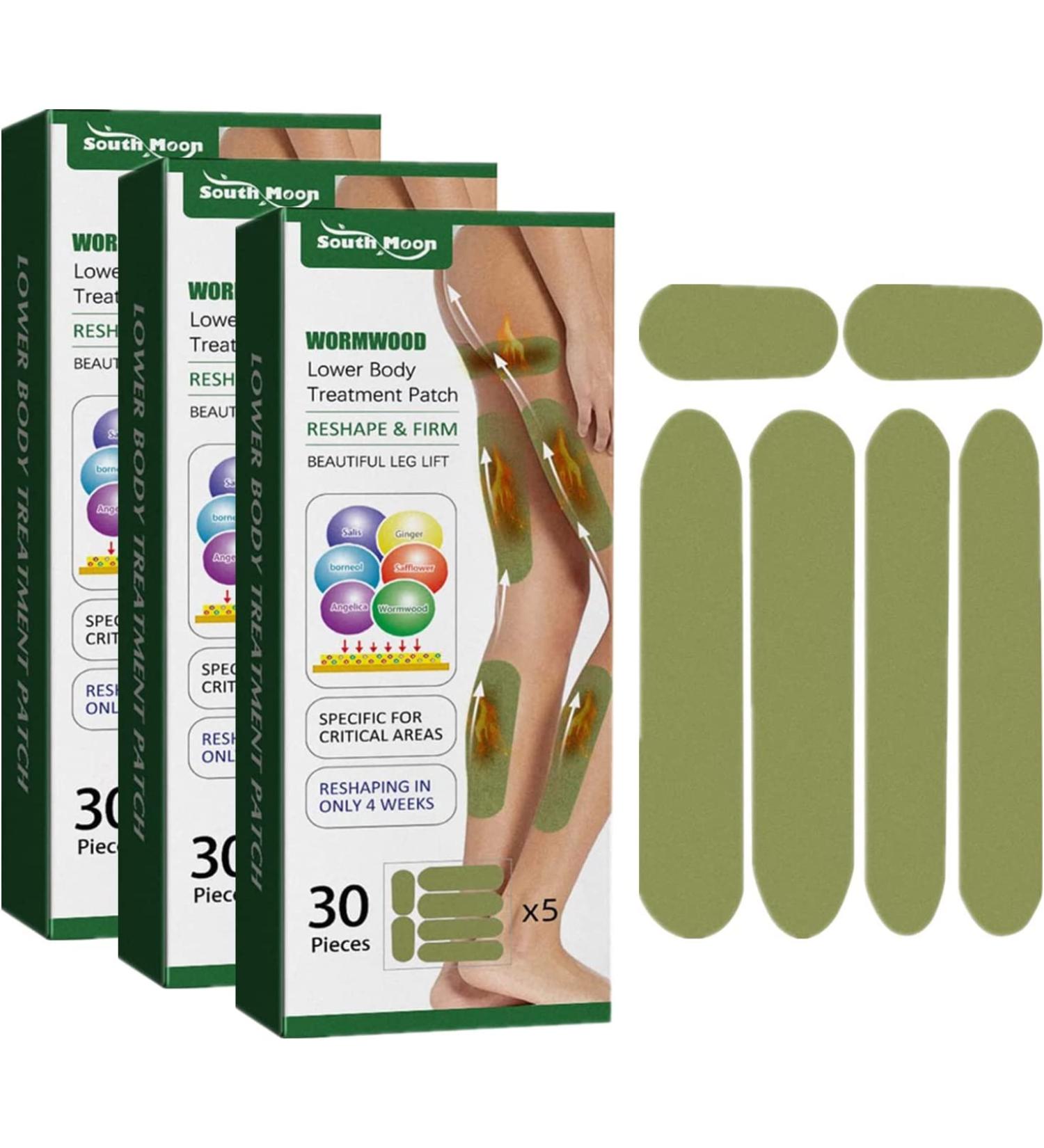 Wormwood Herbal Leg Firming & Cellulite Reducing Patches - 90pcs - Buy Online on GoSupps.com