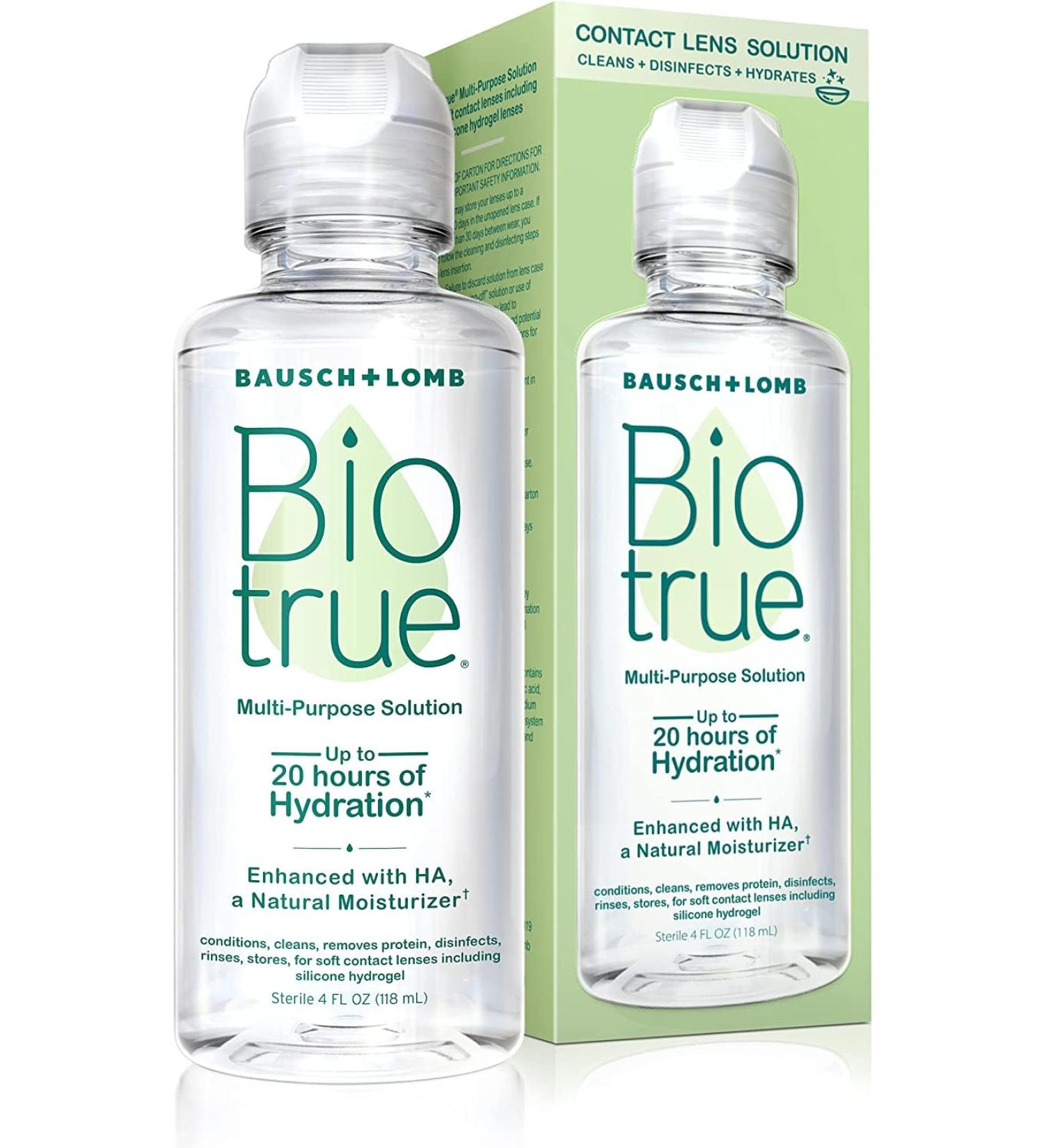 Biotrue Multi-Purpose Solution 4 oz - Buy 5 Pack | Best International Shipping - Buy Online on GoSupps.com