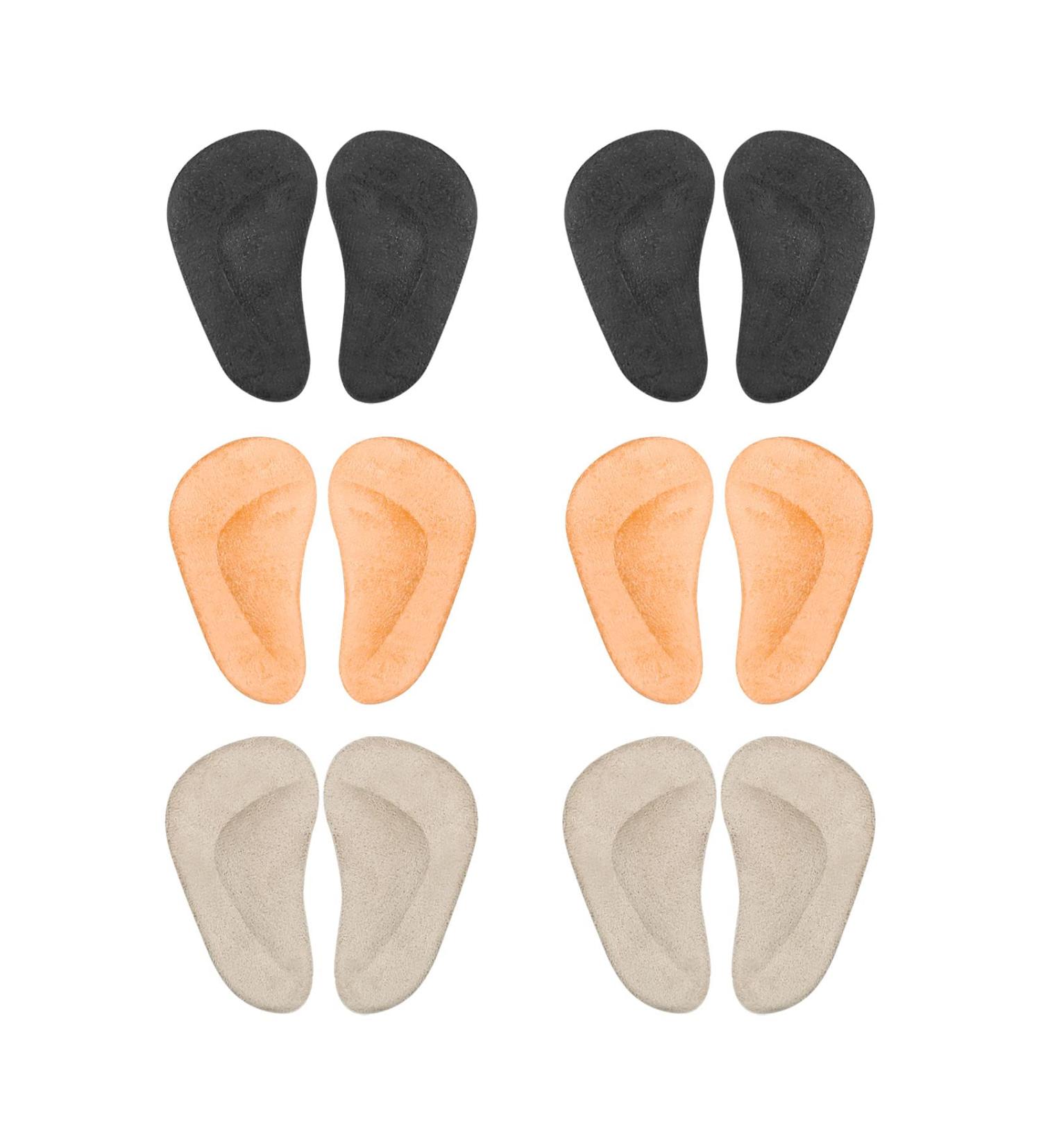 Pairs Gel Arch Support Insoles for Flat Feet - Professional Correction Shoe Foot Pads - Buy Online on GoSupps.com