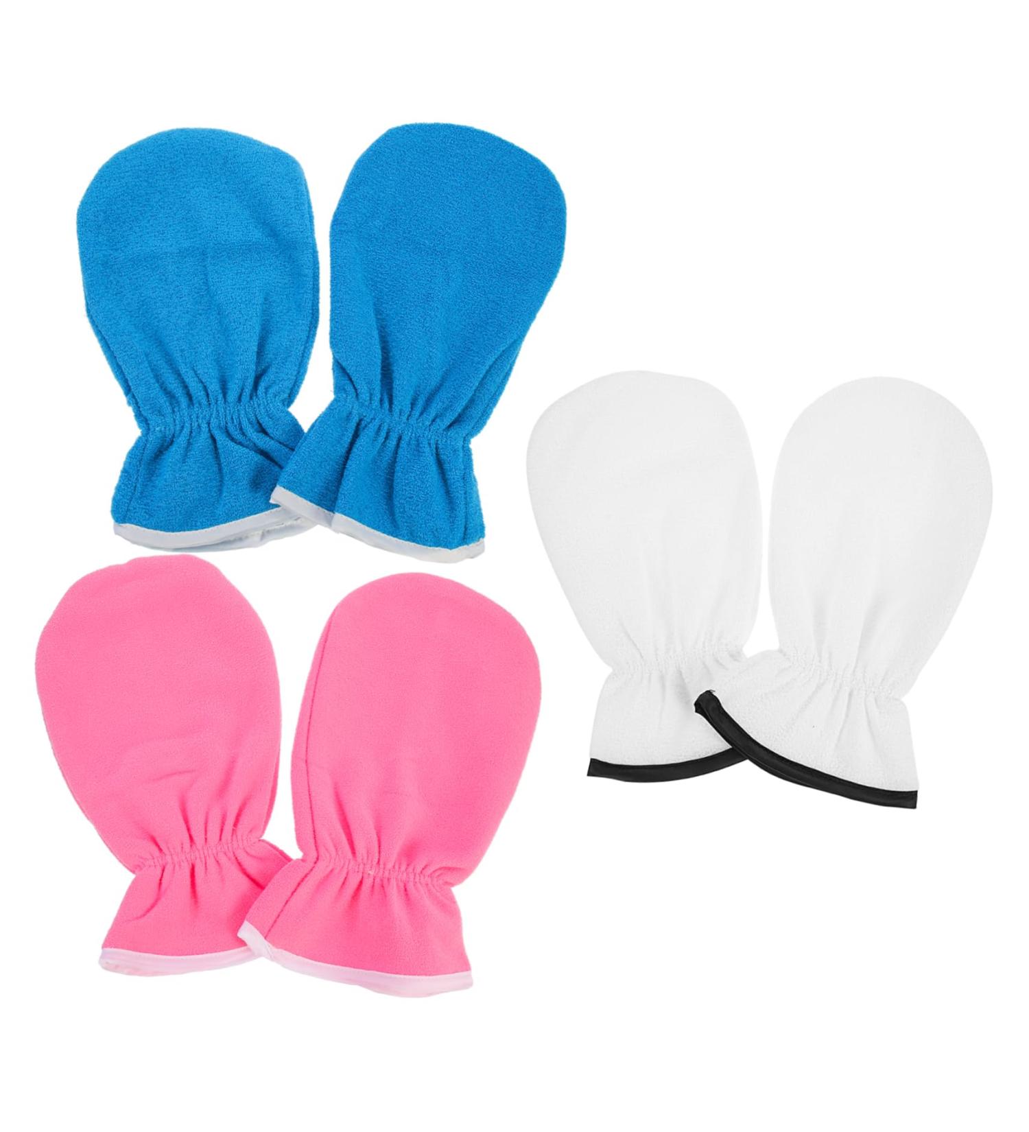 minkissy 3 Pairs Wax Hand Mask paraffin heated mitts thermal mitts paraffin Hand Foot Care paraffin hand mitts hand spa mitt disposable paraffin gloves mittens beauty wax heating fleece - Buy Online on GoSupps.com