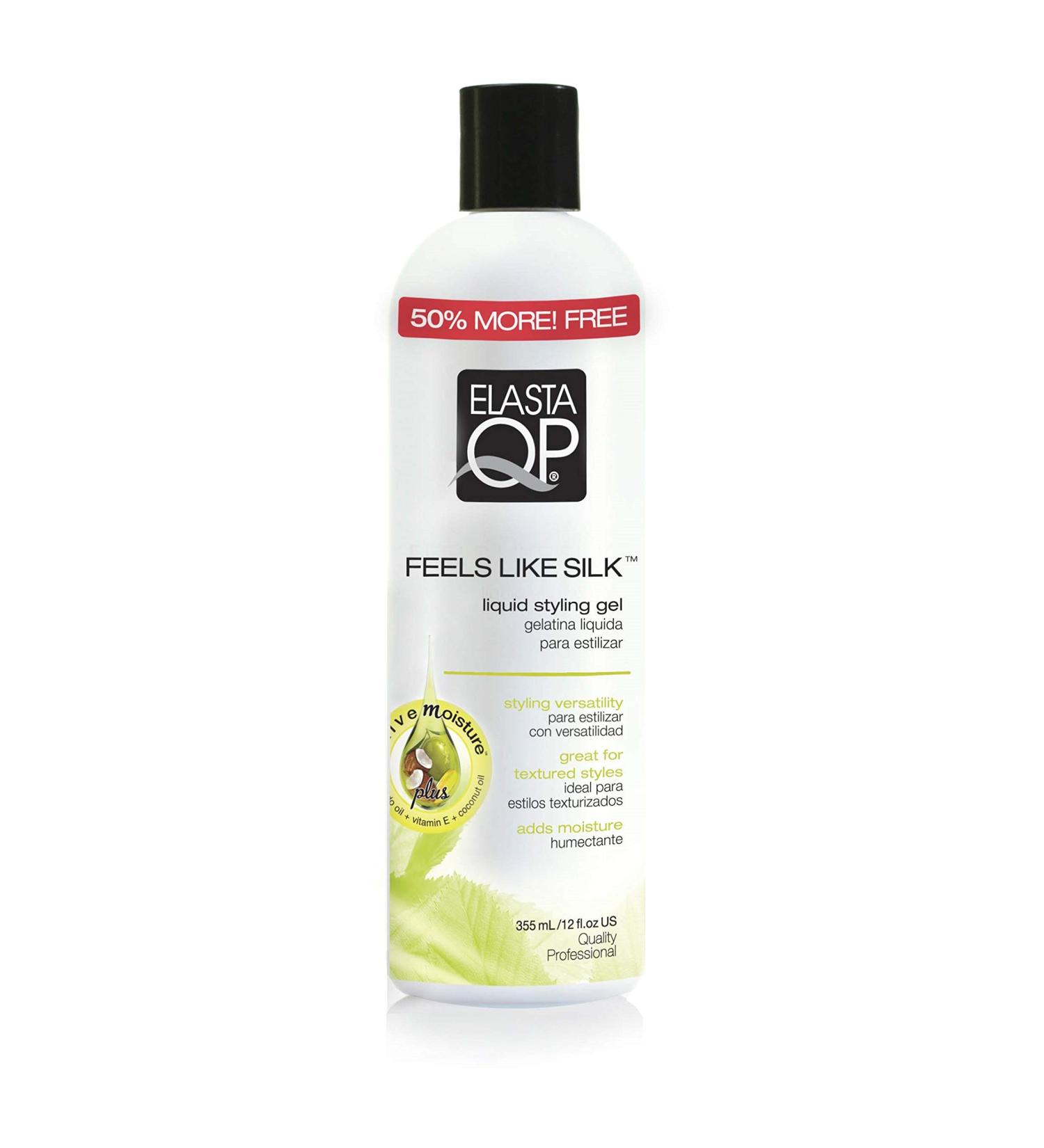Elasta QP Feels Like Silk Liquid Styling Gel 12 oz (Pack of 6) 12 Fl Oz (Pack of 6)