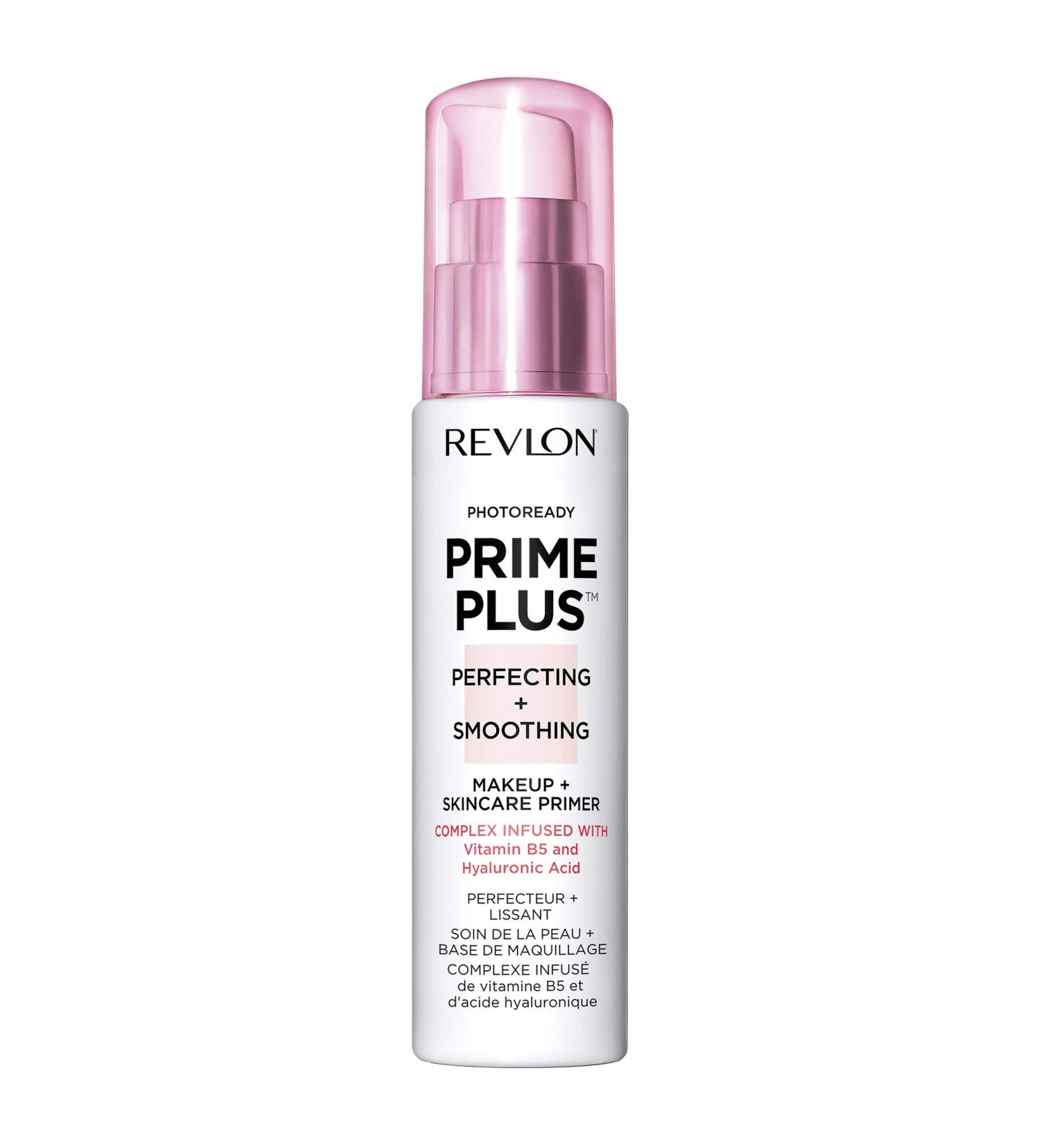 Revlon PhotoReady Prime Plus Face Primer | Blurs Fine Lines | Infused with Vitamin B5 & Hyaluronic Acid | 1 Oz - Buy Online on GoSupps.com