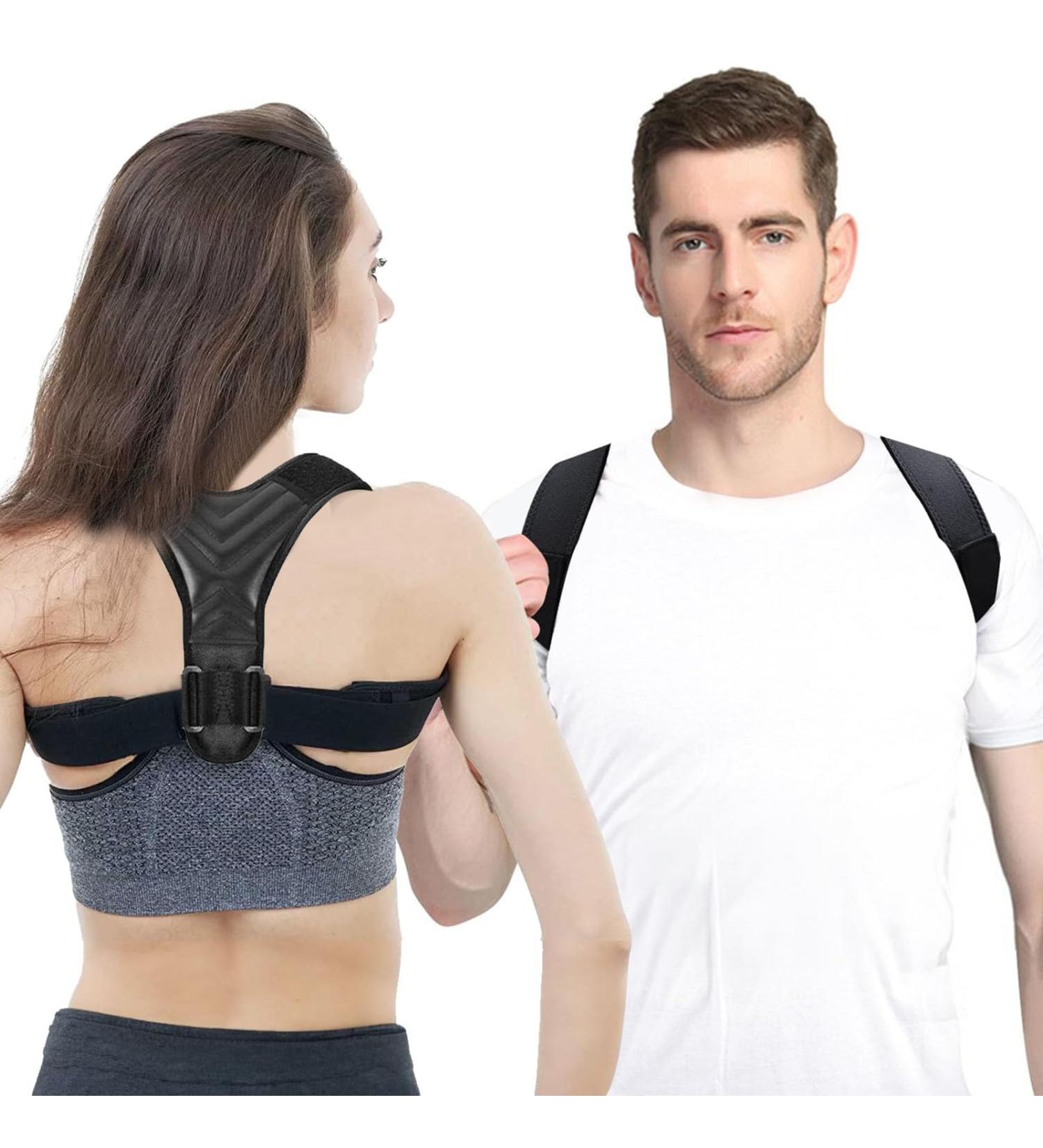 Posture Corrector for Men & Women - Back Straightening Bandage for Shoulder Alignment & Spinal Support - Buy Online on GoSupps.com