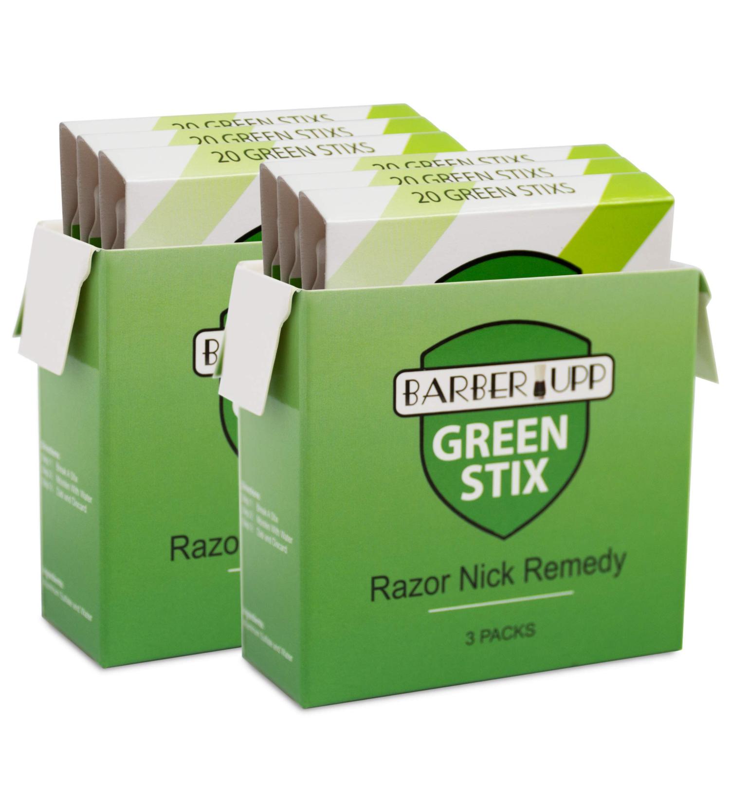 BARBERUPP Styptic Stick 6-Pack - Stops Bleeding for Razor Nicks - Sanitary Shave Accessories for Men & Women - Ideal for Barbers and Personal Use - Buy Online on GoSupps.com