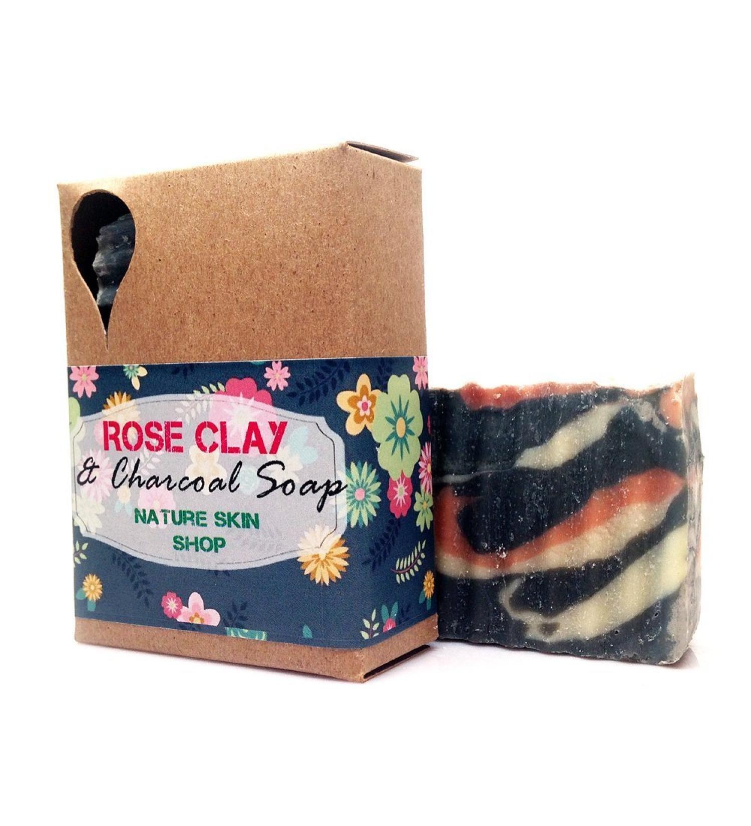 Frankincense with Myrrh Rose Clay Charcoal Soap