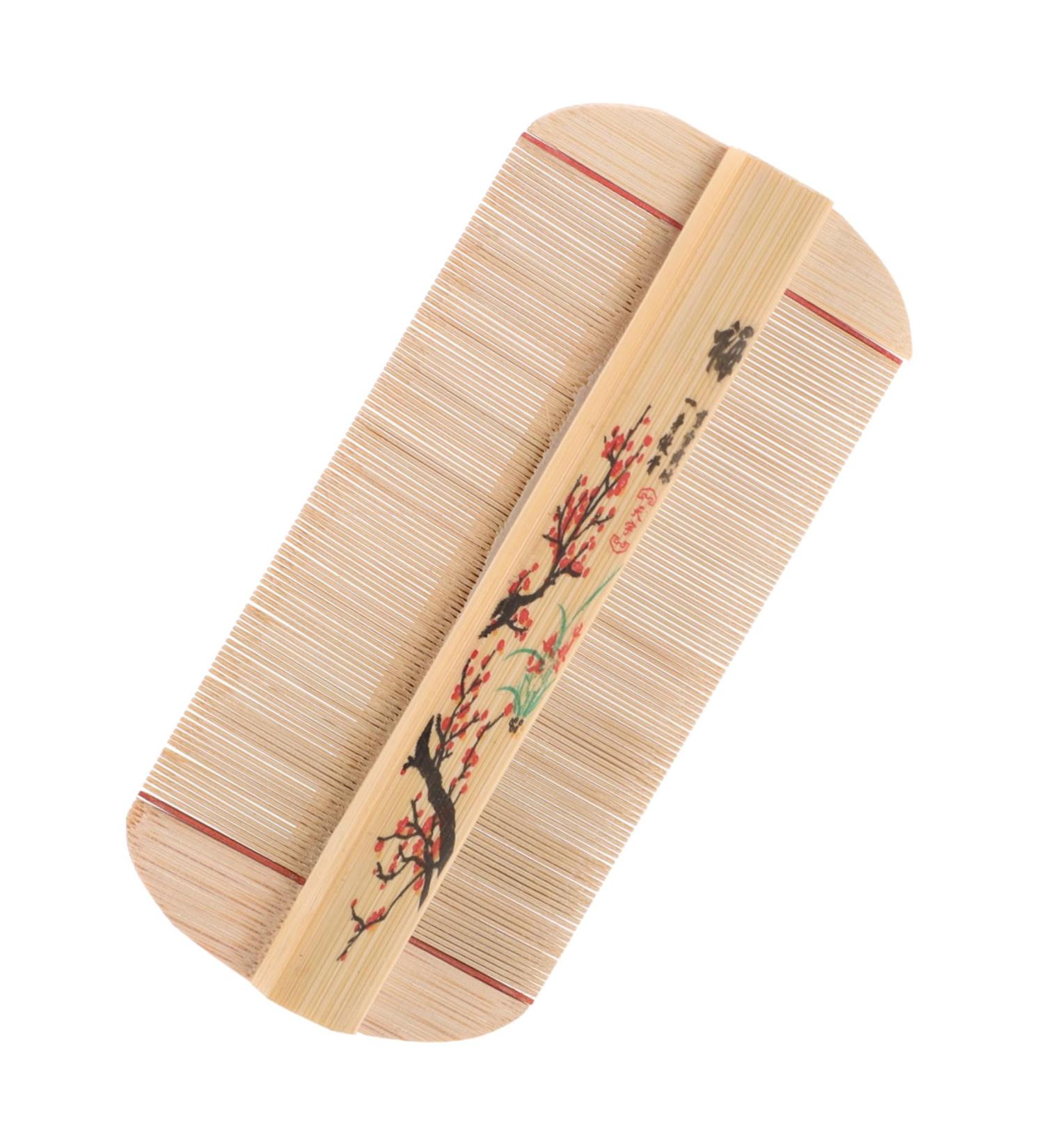 Peigne en Bambou Dents Ultra-fines Double Face Nettoyage Doux du Cuir Chevelu Format Compact Soin Antipelliculaire pour Toilettage Chiens et Chats Usage Quotidien - Buy Online on GoSupps.com