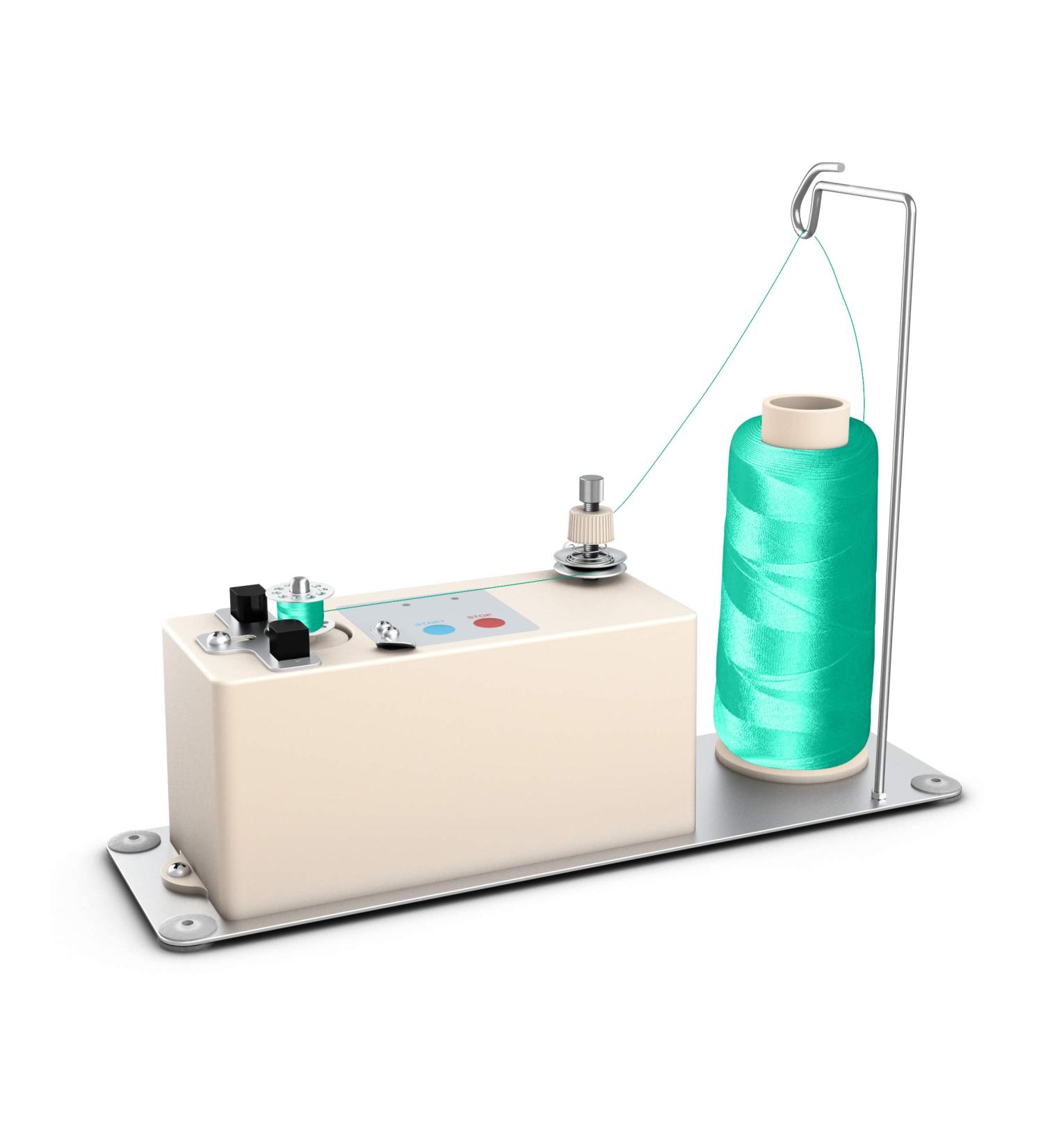 XBA Portable Automatic Bobbin Winder with Thread Stand for Sewing Machines - Buy Online on GoSupps.com