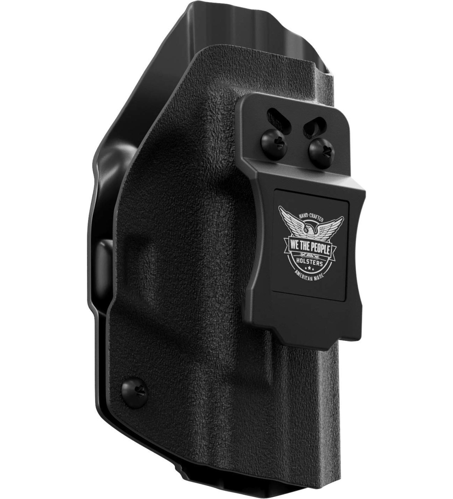 We The People Holsters - Black IWB Kydex Holster for Glock 19/23/32/45 Gen 3-5 - Adjustable Ride, Cant & Retention - Right Hand - Buy Online on GoSupps.com