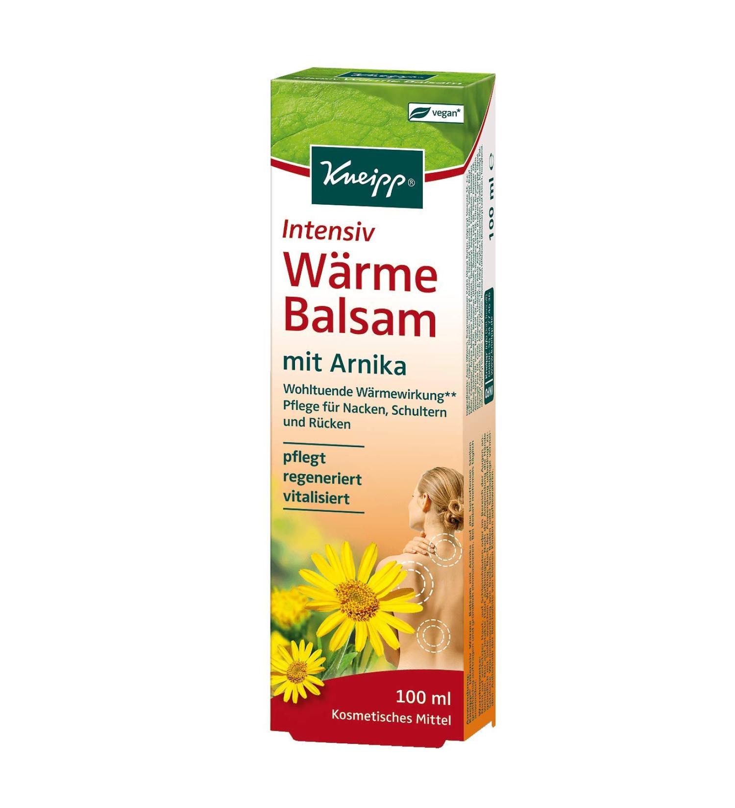 Kneipp Heat Balm with Arnica 100 ml - Buy Online on GoSupps.com