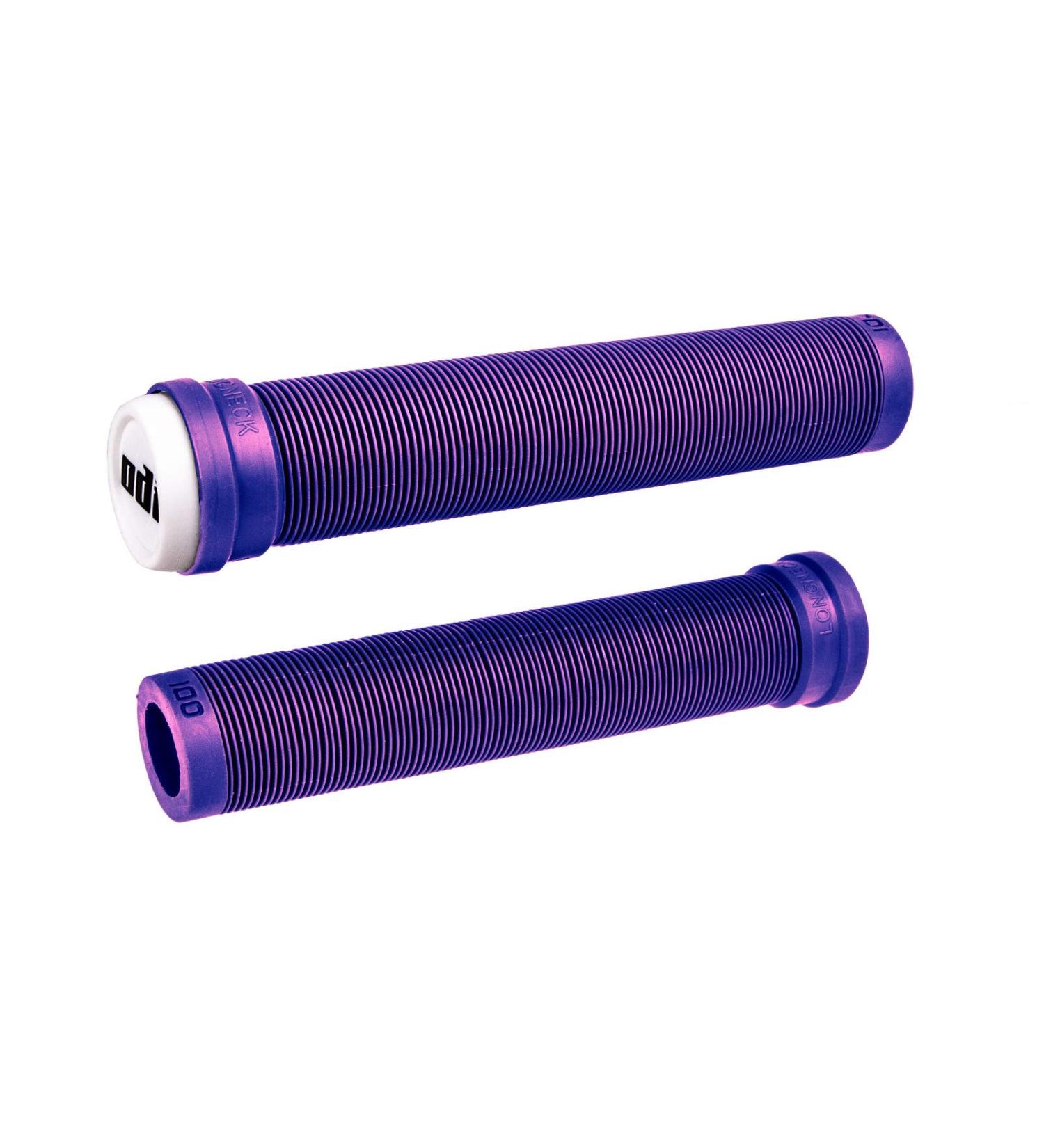 ODI Unisex  Adult's Longneck SLX Flangeless Handle, Purple, 160mm