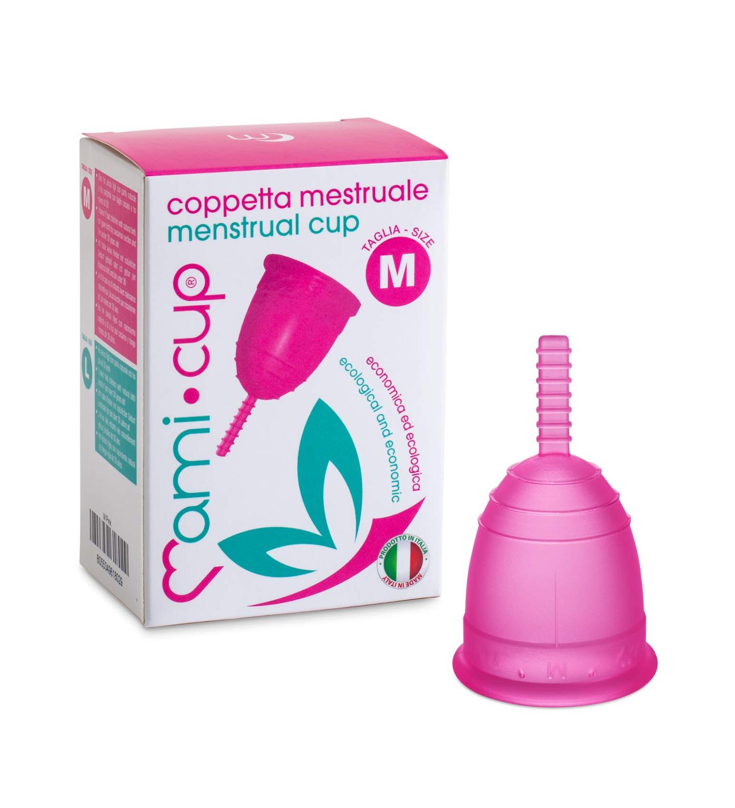 Buy MamiCup Soft Menstrual Cup - Flexible Reusable Medical Silicone in Rose (Size M) | Eco-Friendly Period Protection - Buy Online on GoSupps.com