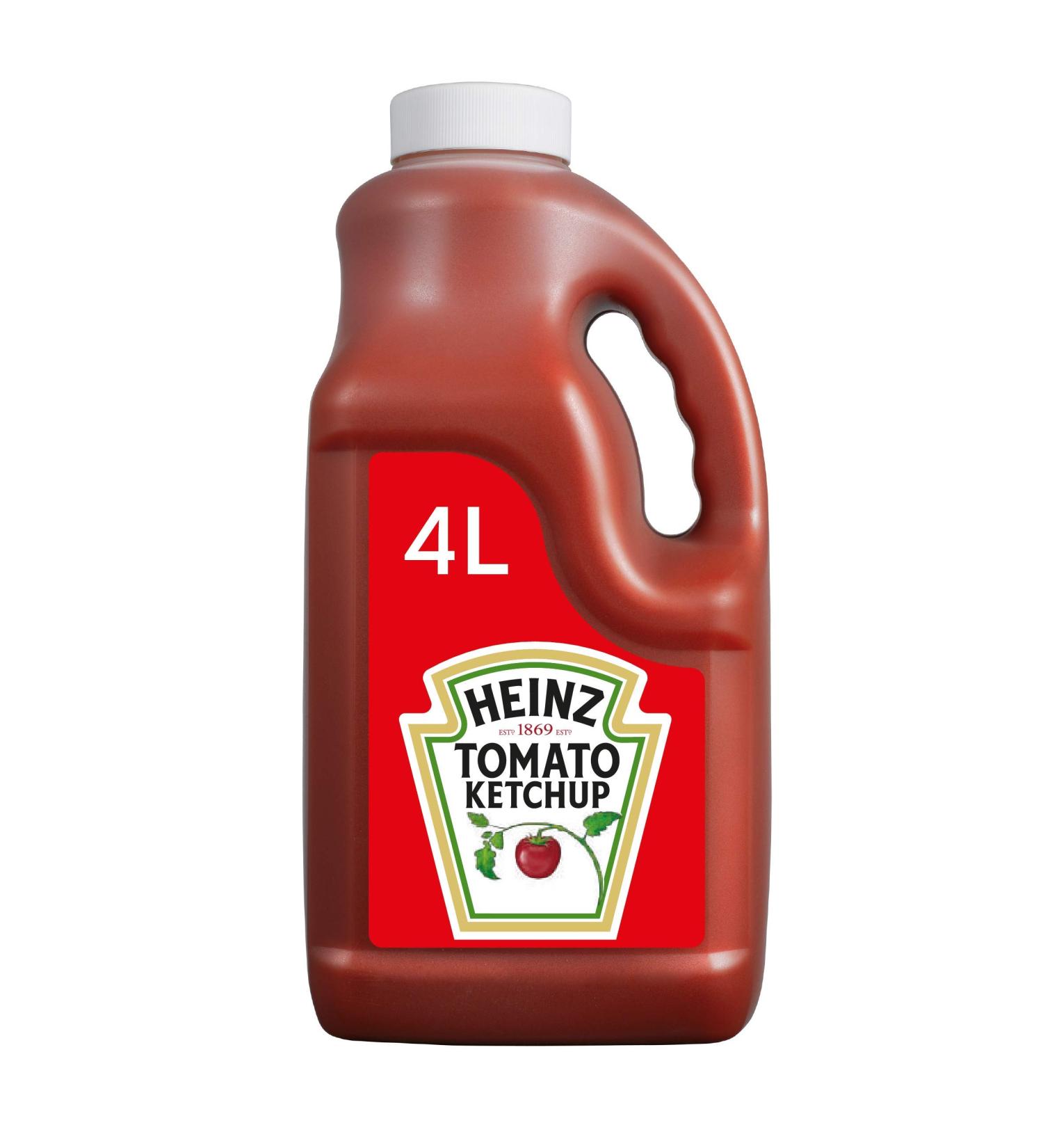 Heinz Tomato Ketchup 4 Litre - 4 L Bottle (Pack of 1) - Buy Online on GoSupps.com