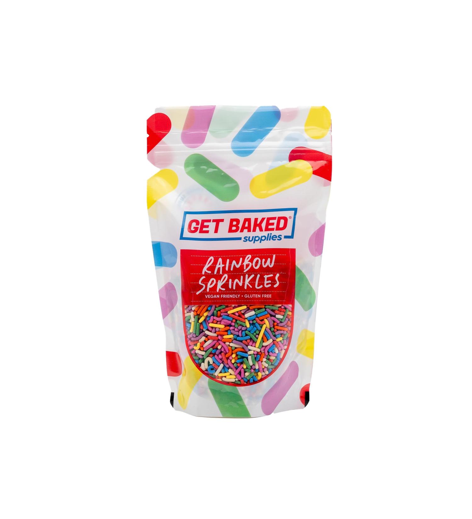 Get Baked Rainbow Sprinkles 200g - Buy Online on GoSupps.com