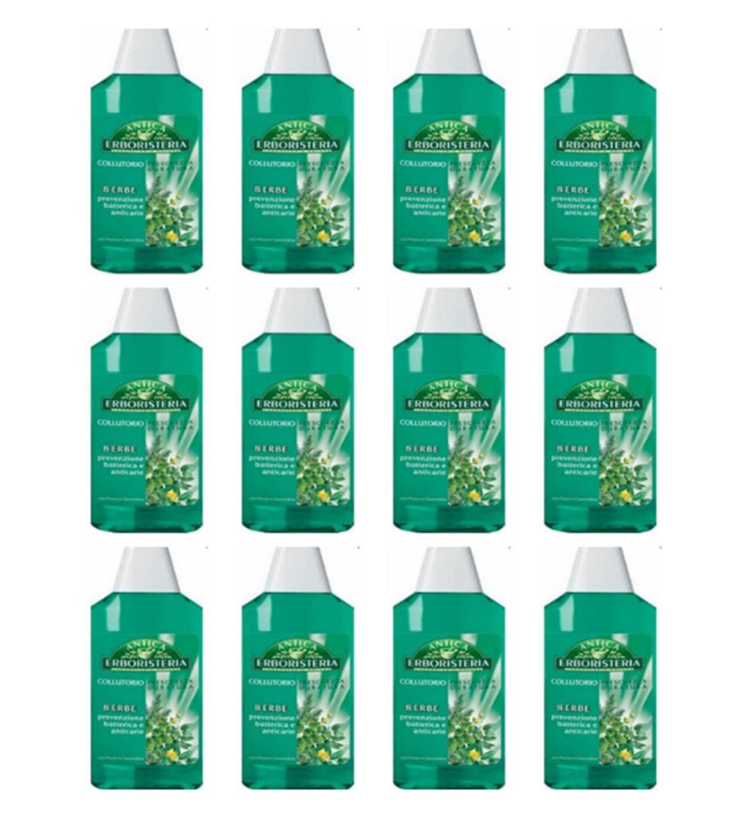 ANTICA ERBORISTERIA Mouthwash 8 Herbs 500 ml