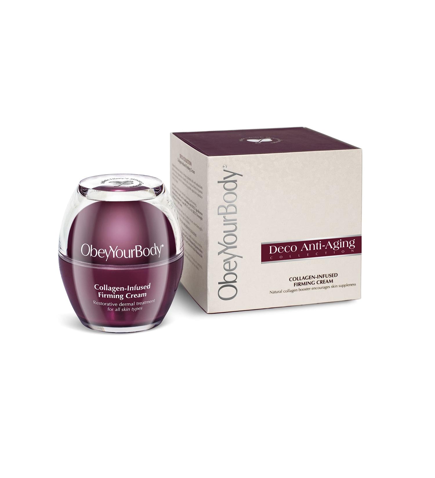 Obeyyyourbody Antiaging Collageen Infused Firming Cream Obey your Body Inhoud 50ml