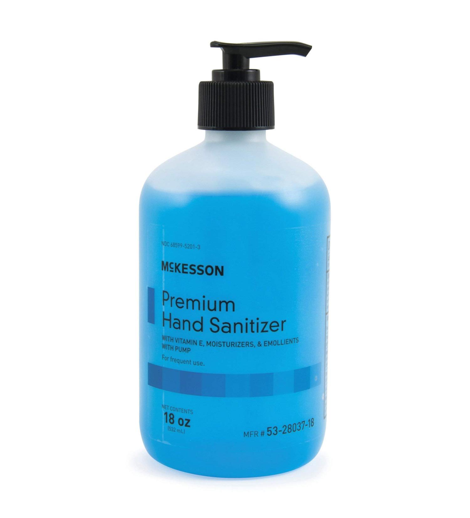 Mckesson Hand Sanitizer 18oz - Antibacterial Gel for Clean Hands - Buy Online on GoSupps.com