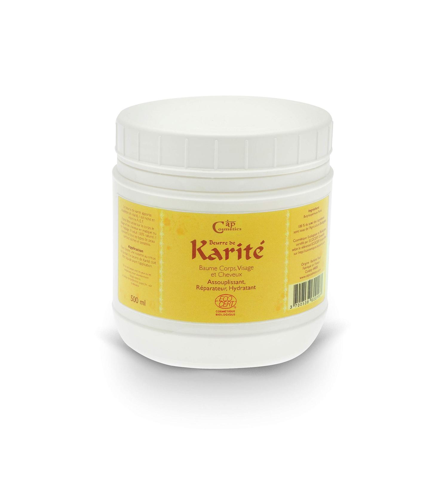 Organic Shea Butter - Cap Cosmetics (500 ml) - Buy Online on GoSupps.com